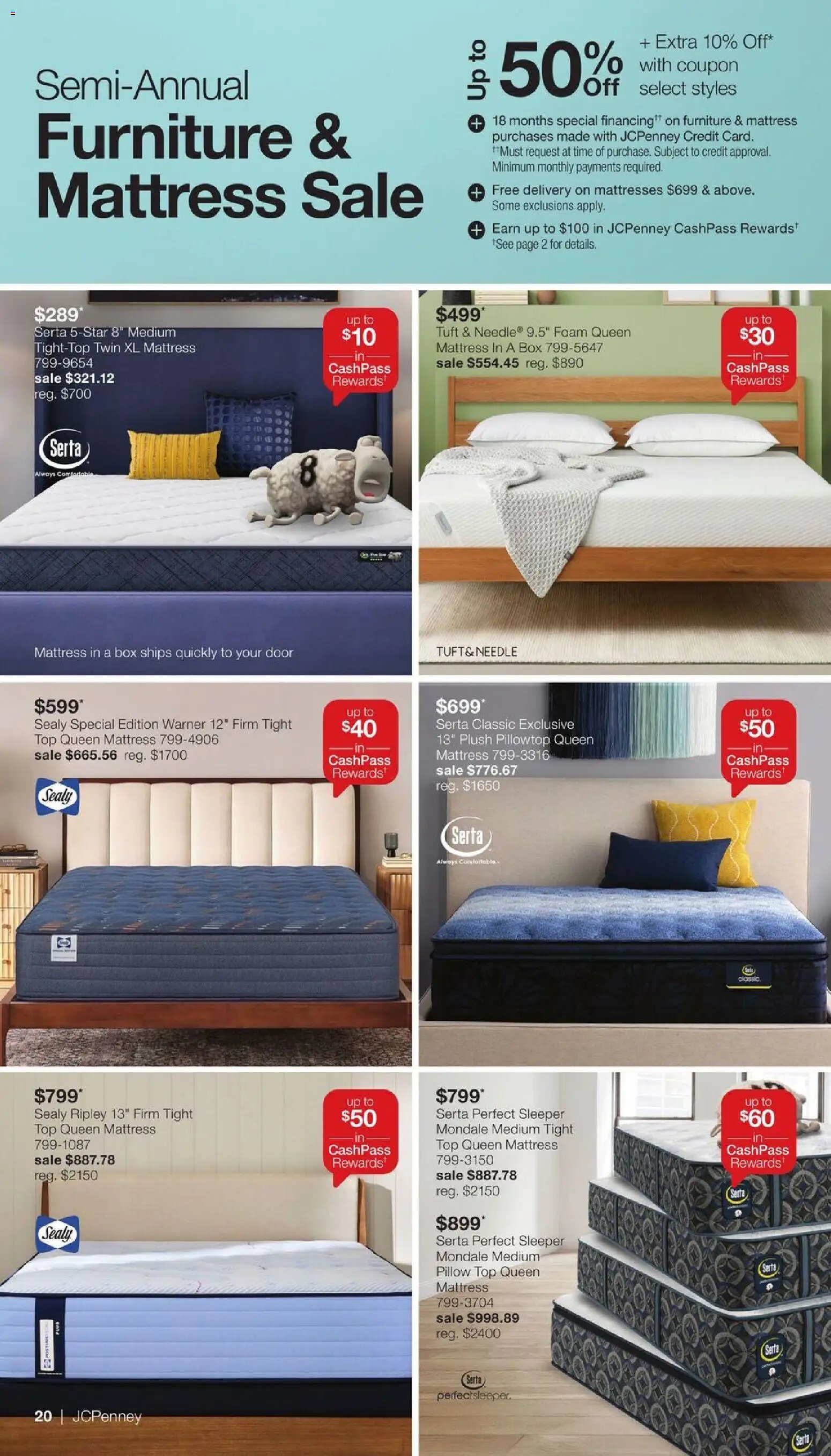 JCPenney Semi-Annual Home Sale