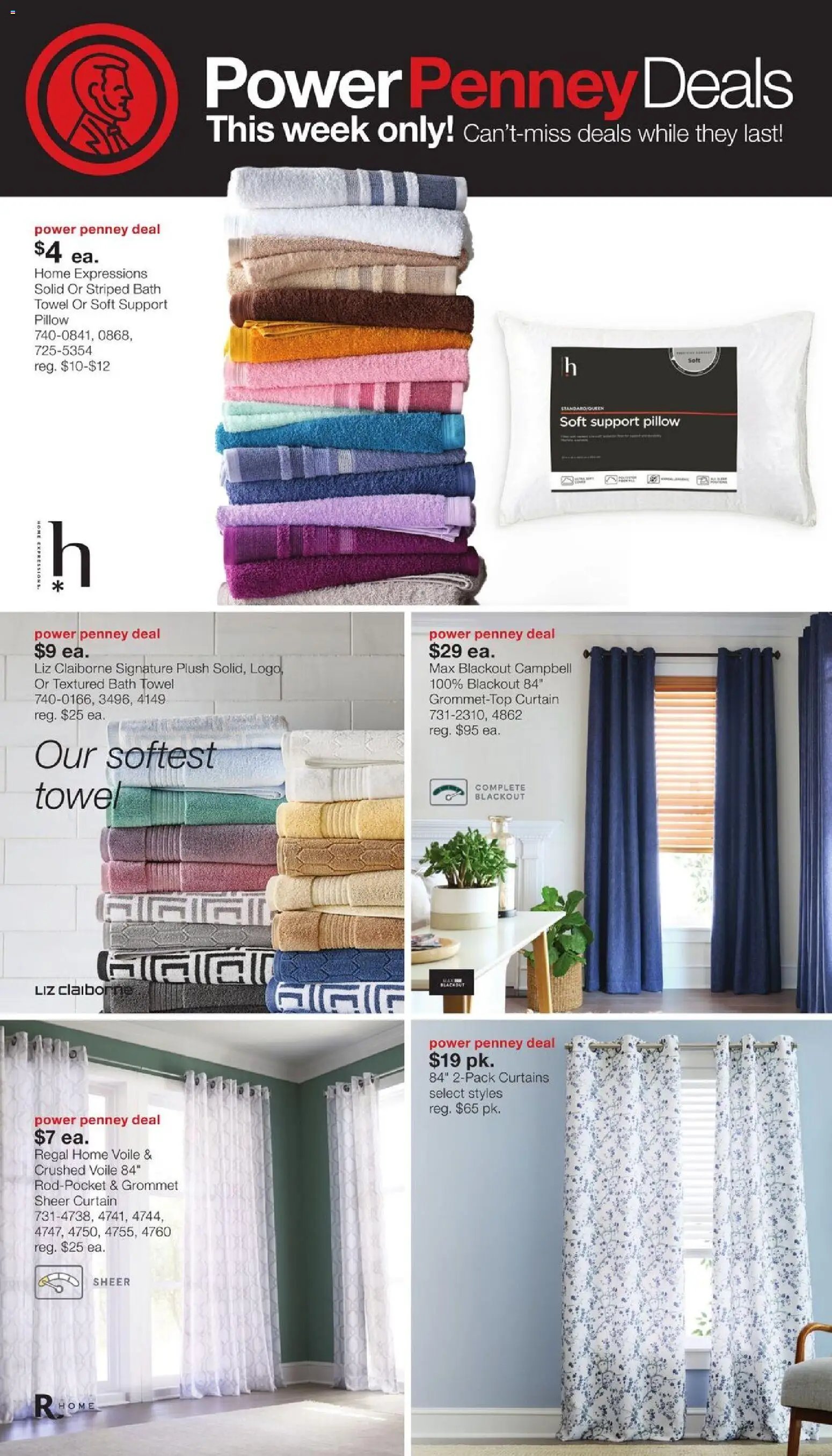 JCPenney Semi-Annual Home Sale