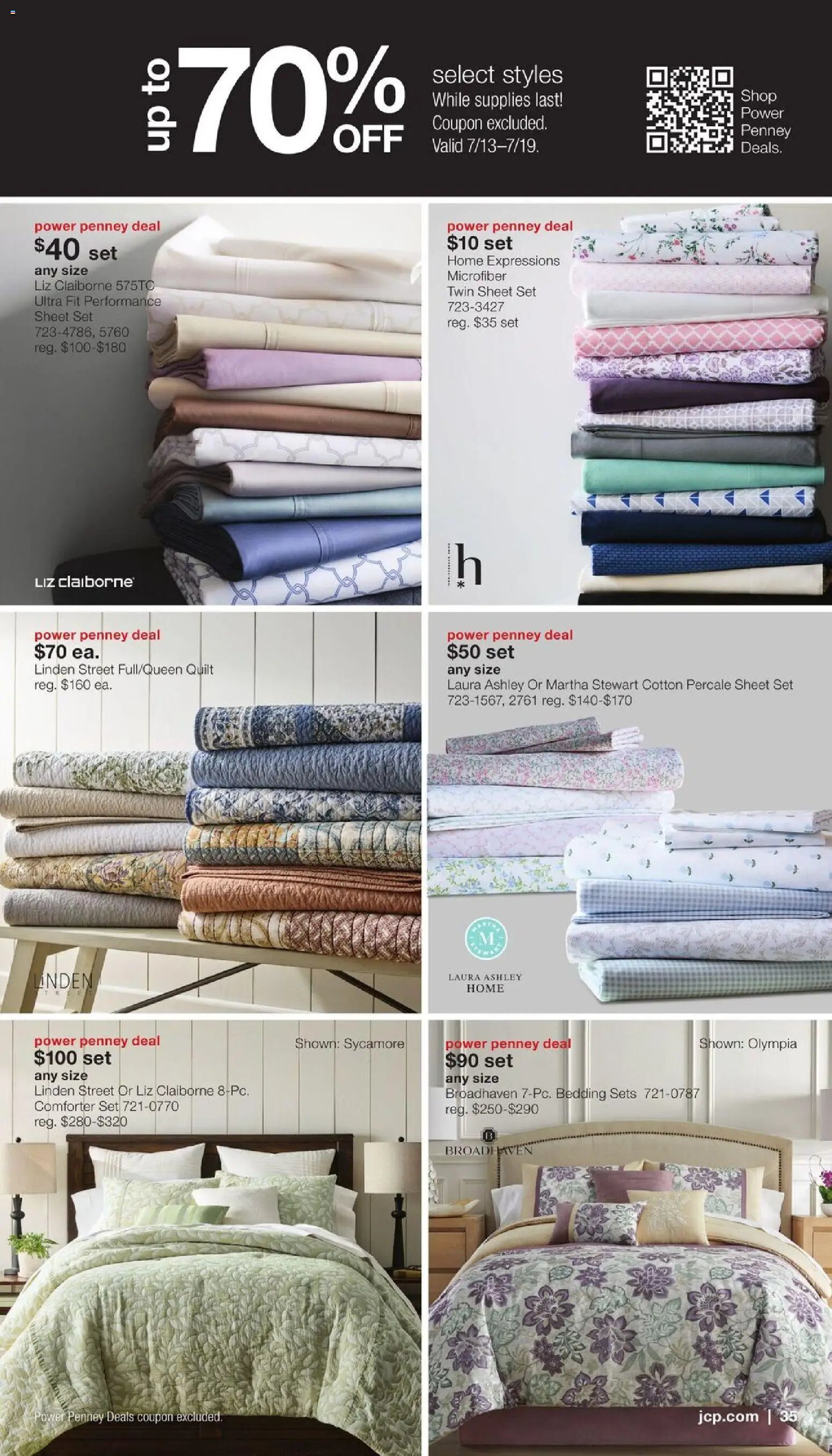 JCPenney Semi-Annual Home Sale