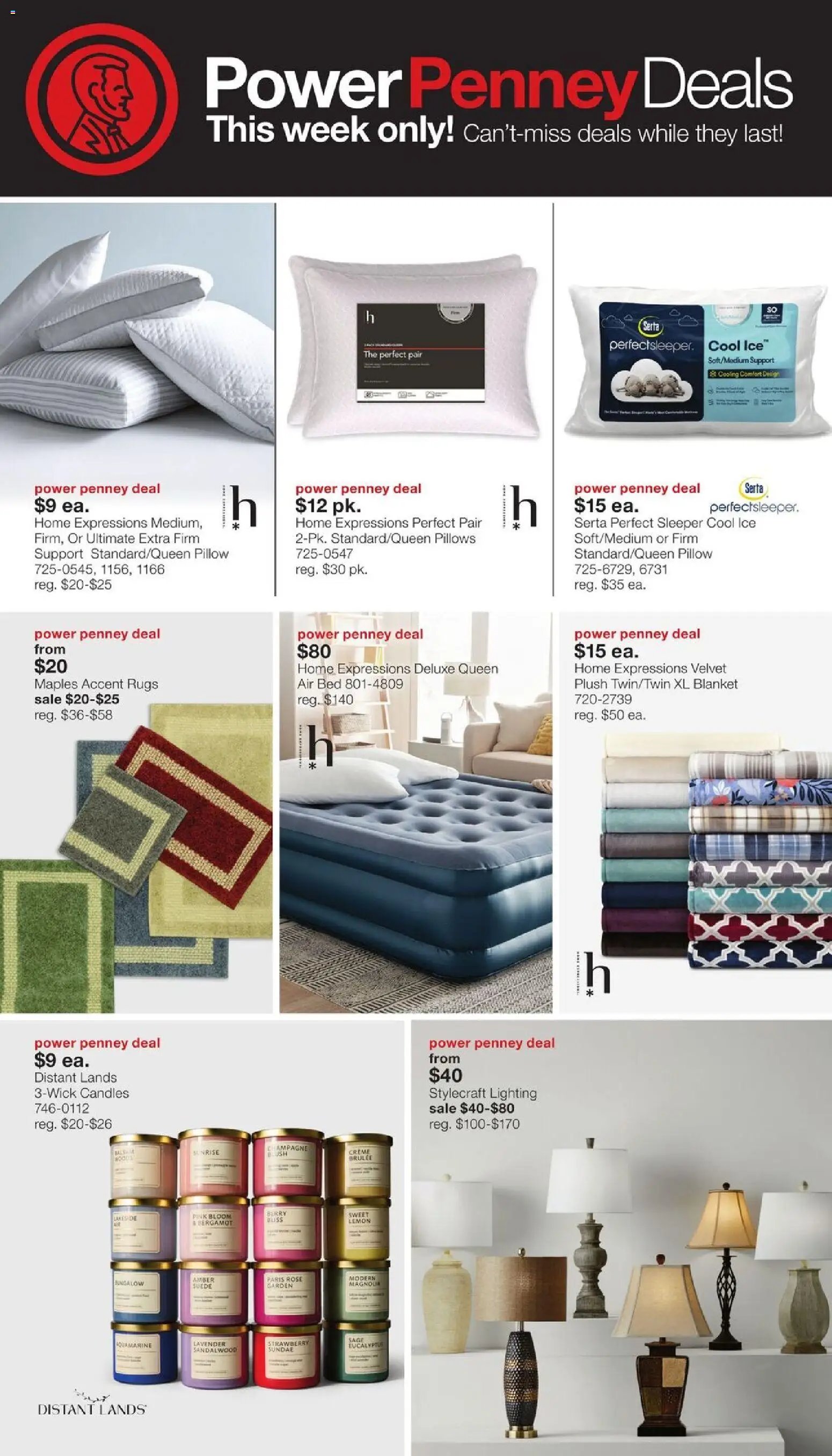JCPenney Semi-Annual Home Sale