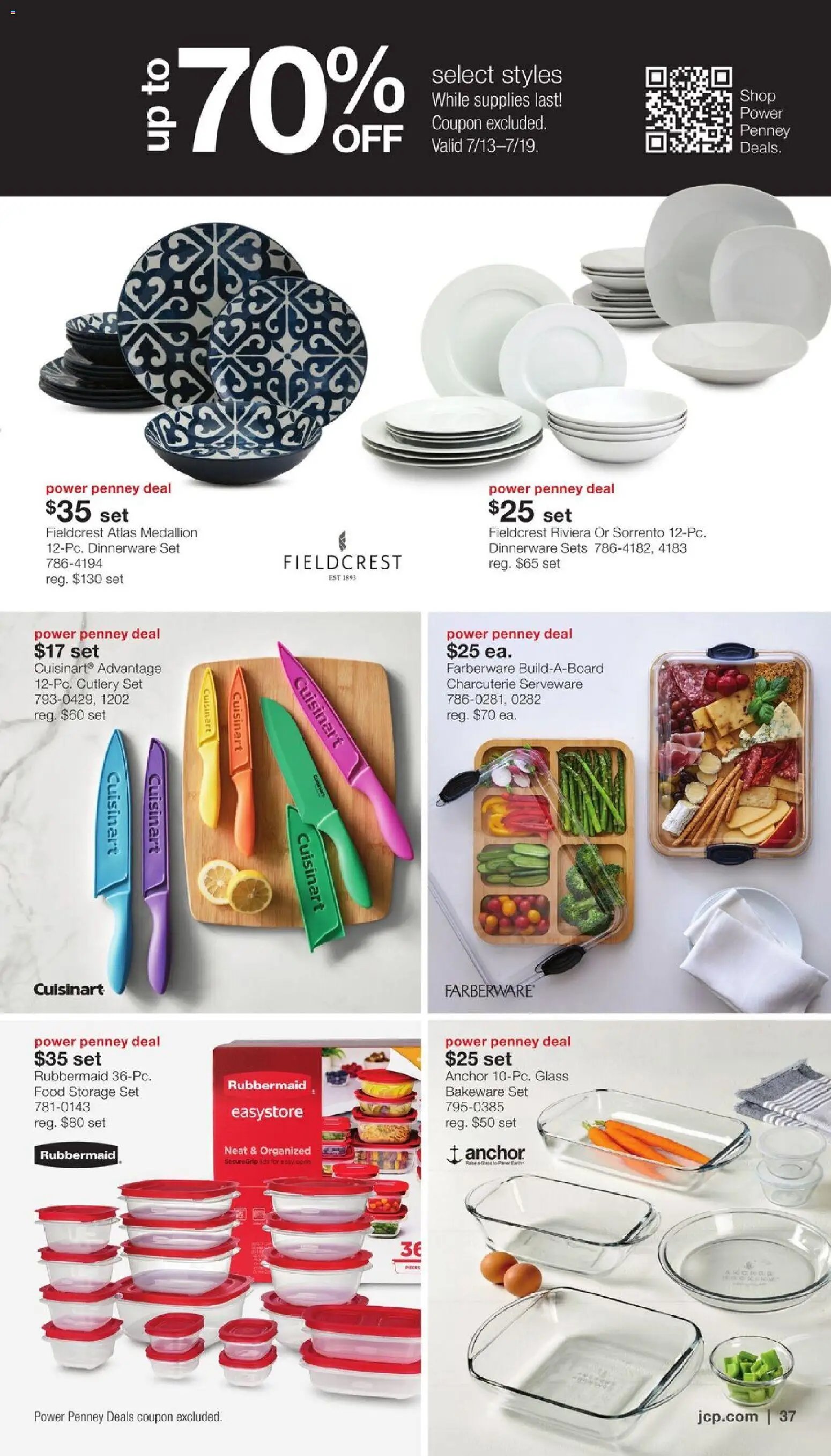 JCPenney Semi-Annual Home Sale