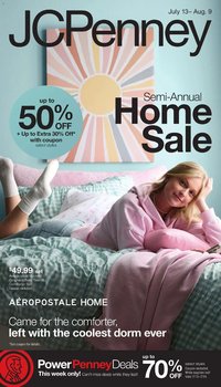 JCPenney Semi-Annual Home Sale