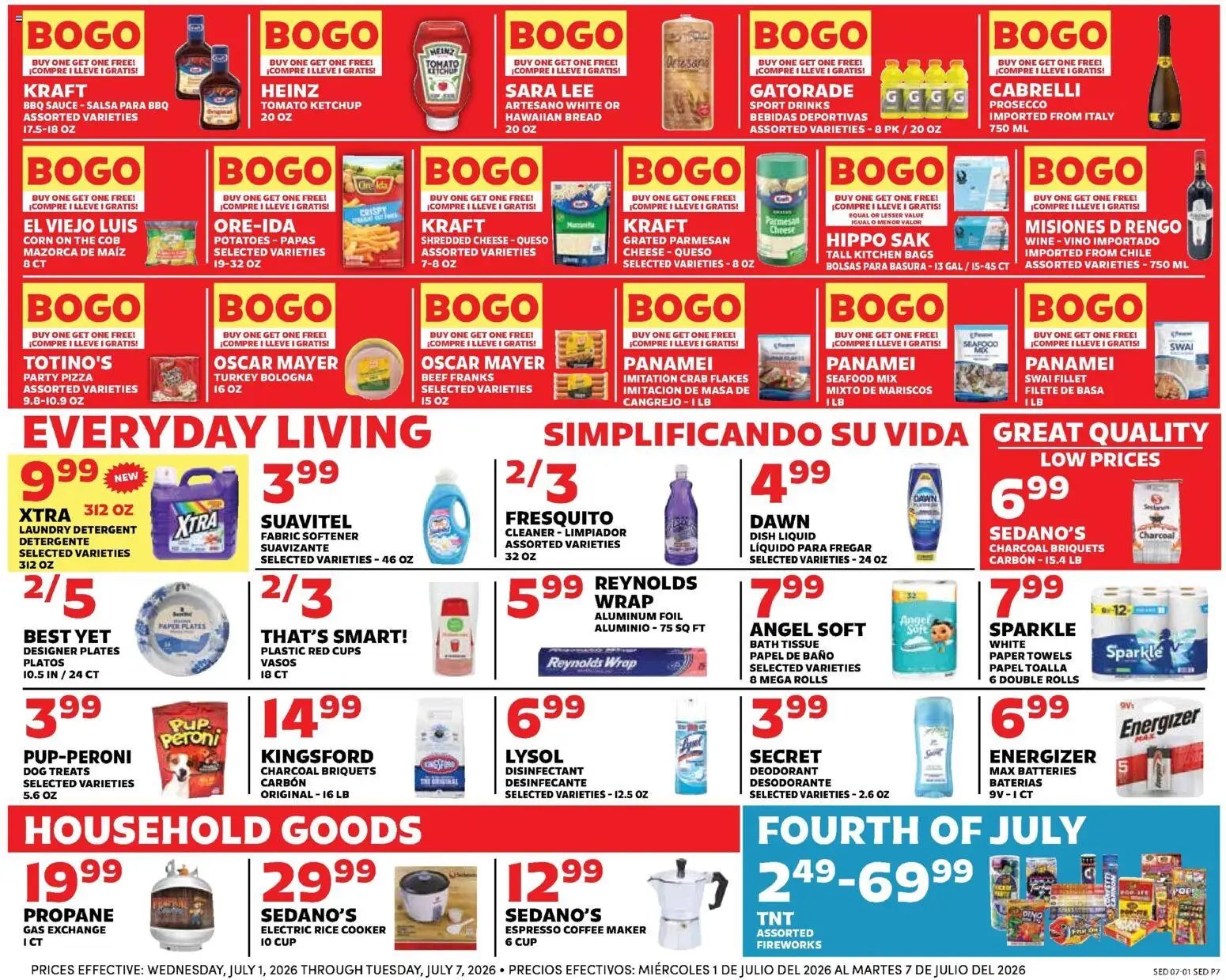 Sedano's Weekly Ad