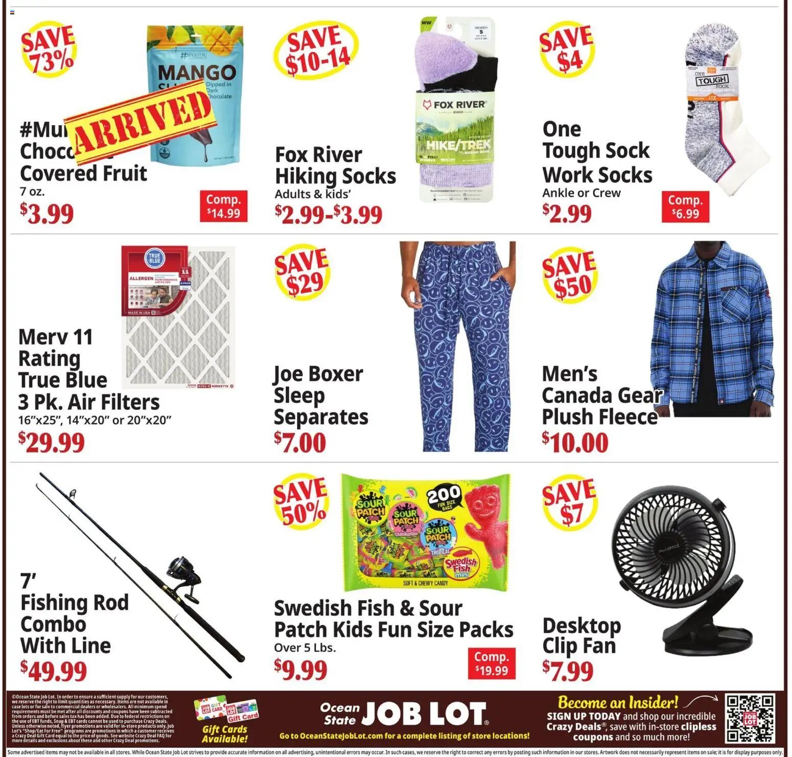 Ocean State Job Lot Coming Attractions
