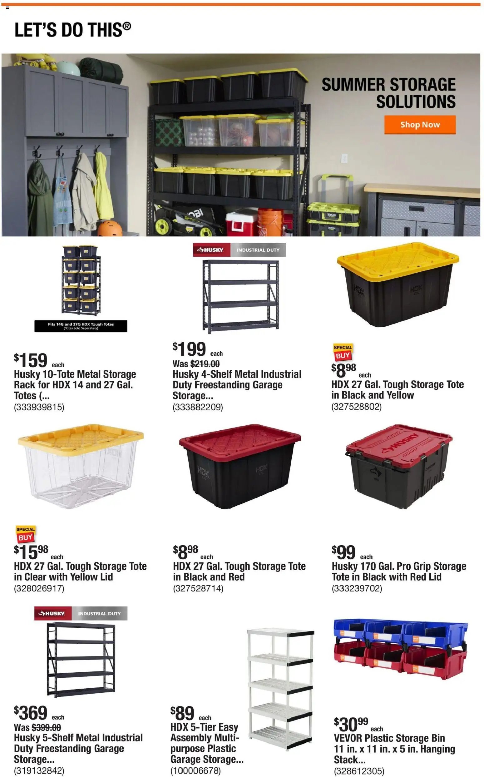 Home Depot Weekly Ad