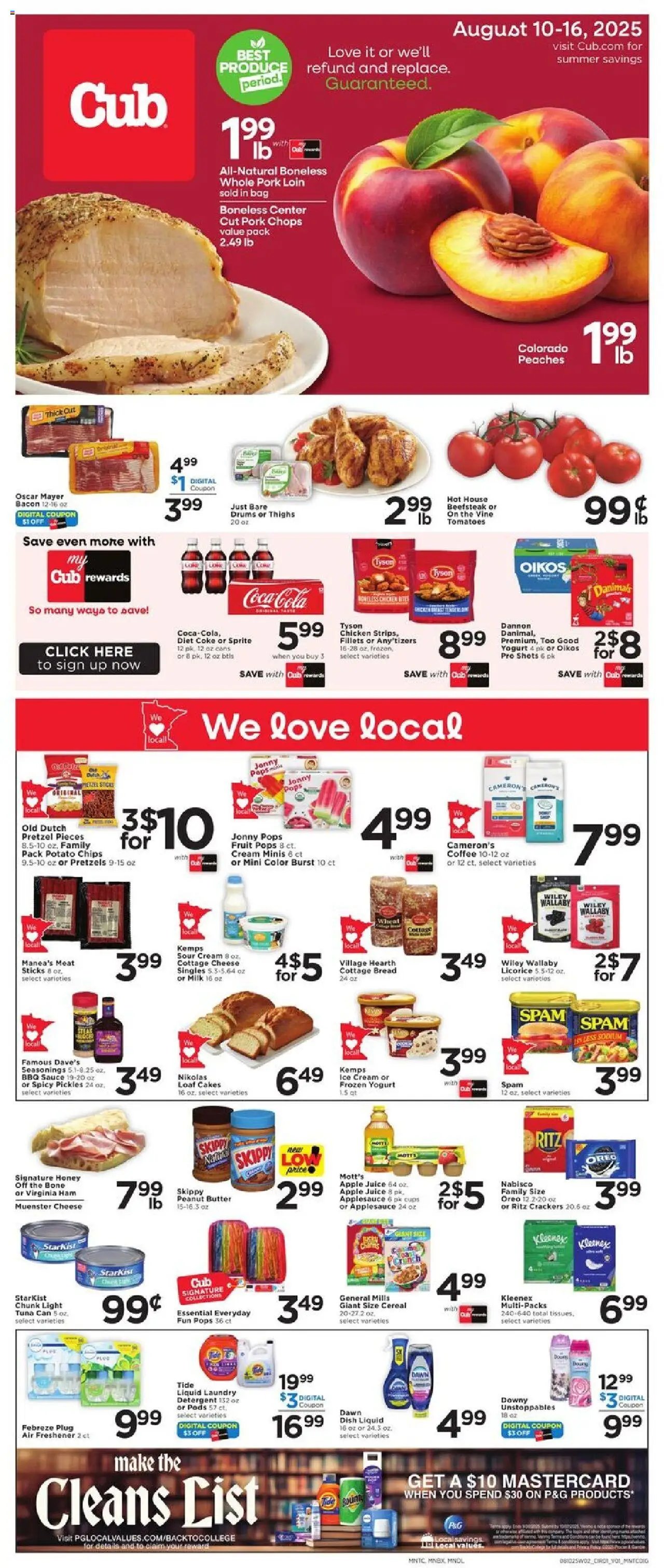 Cub Foods Weekly Savings - MN (2025-08-10 - 2025-08-17) | 1