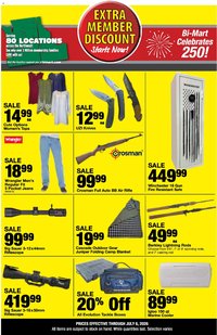 Bi-Mart Extra Member Discount