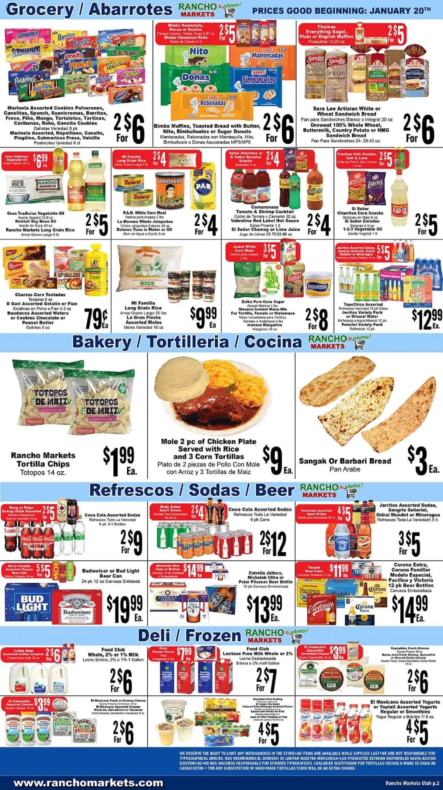 Rancho Markets Weekly Ad