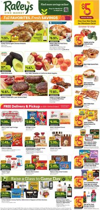 Raley's - Raley's one Market Weekly Ad 10/07 - 10/13