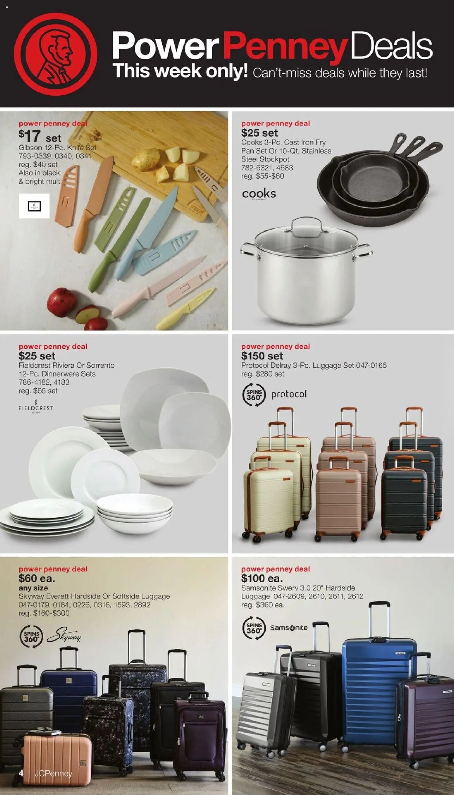 JCPenney Semi-Annual Home Sale