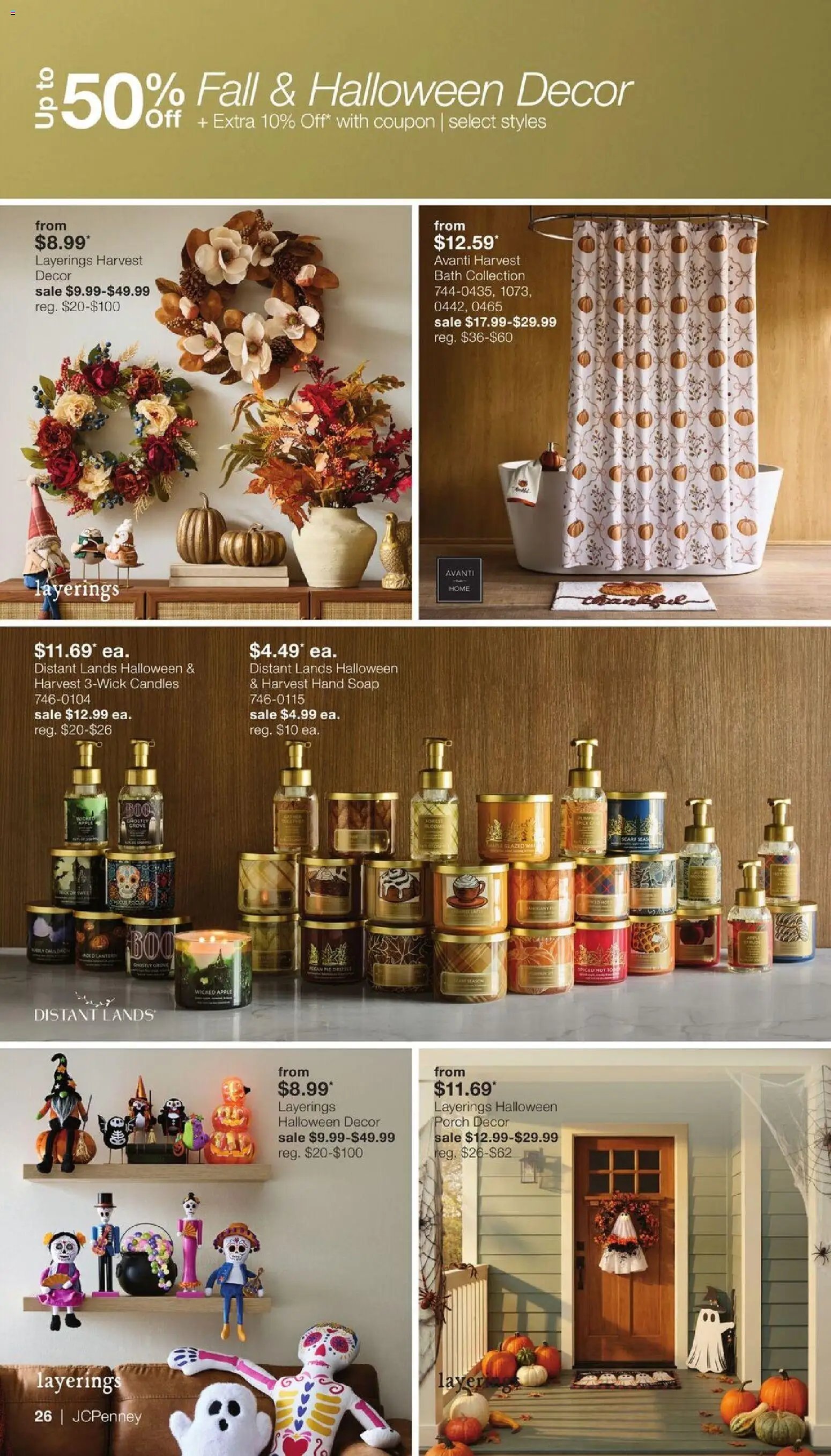 JCPenney Semi-Annual Home Sale