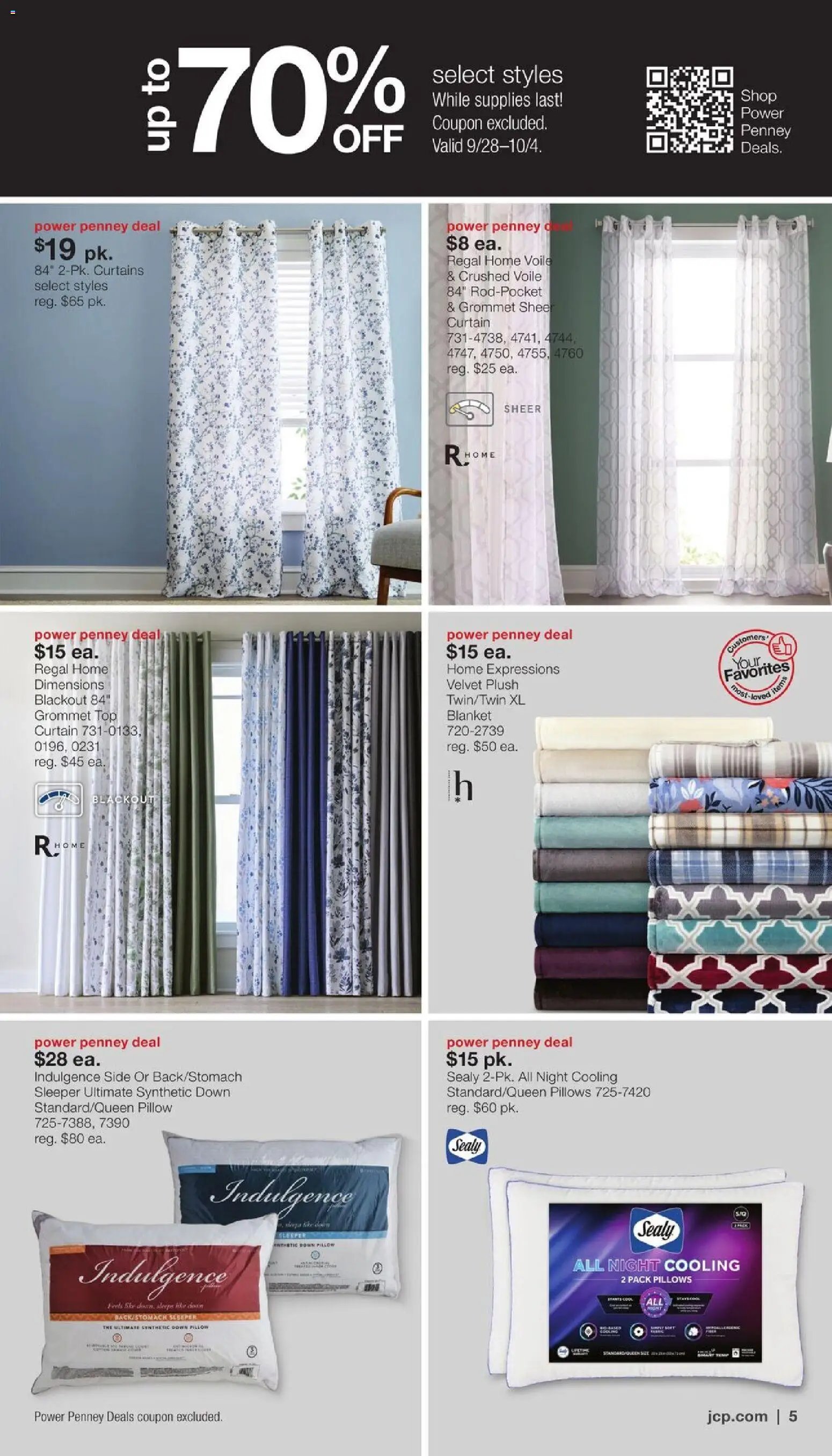 JCPenney Semi-Annual Home Sale