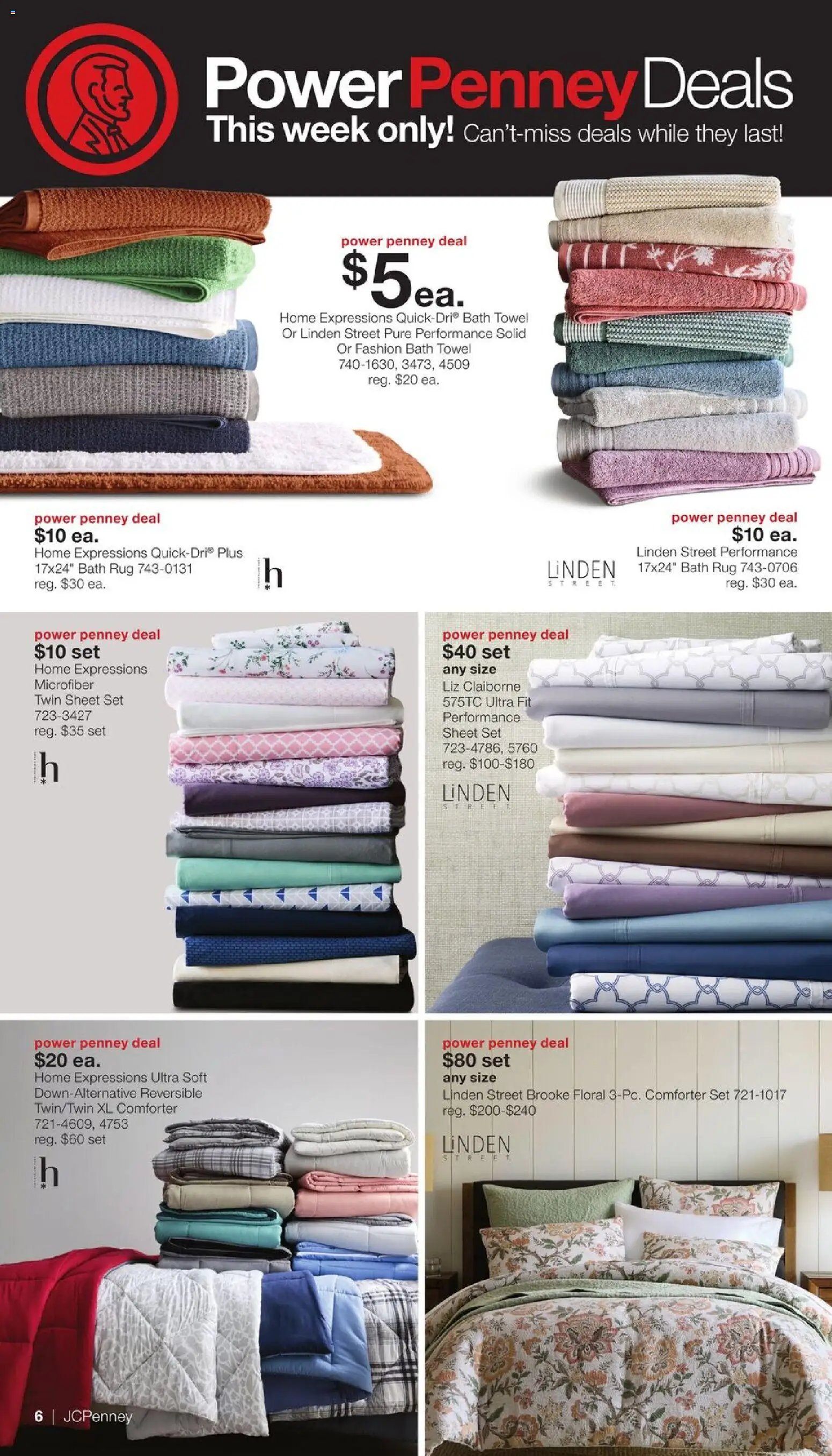 JCPenney Semi-Annual Home Sale