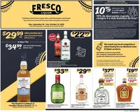 Fresco y Más Alcohol Flyer