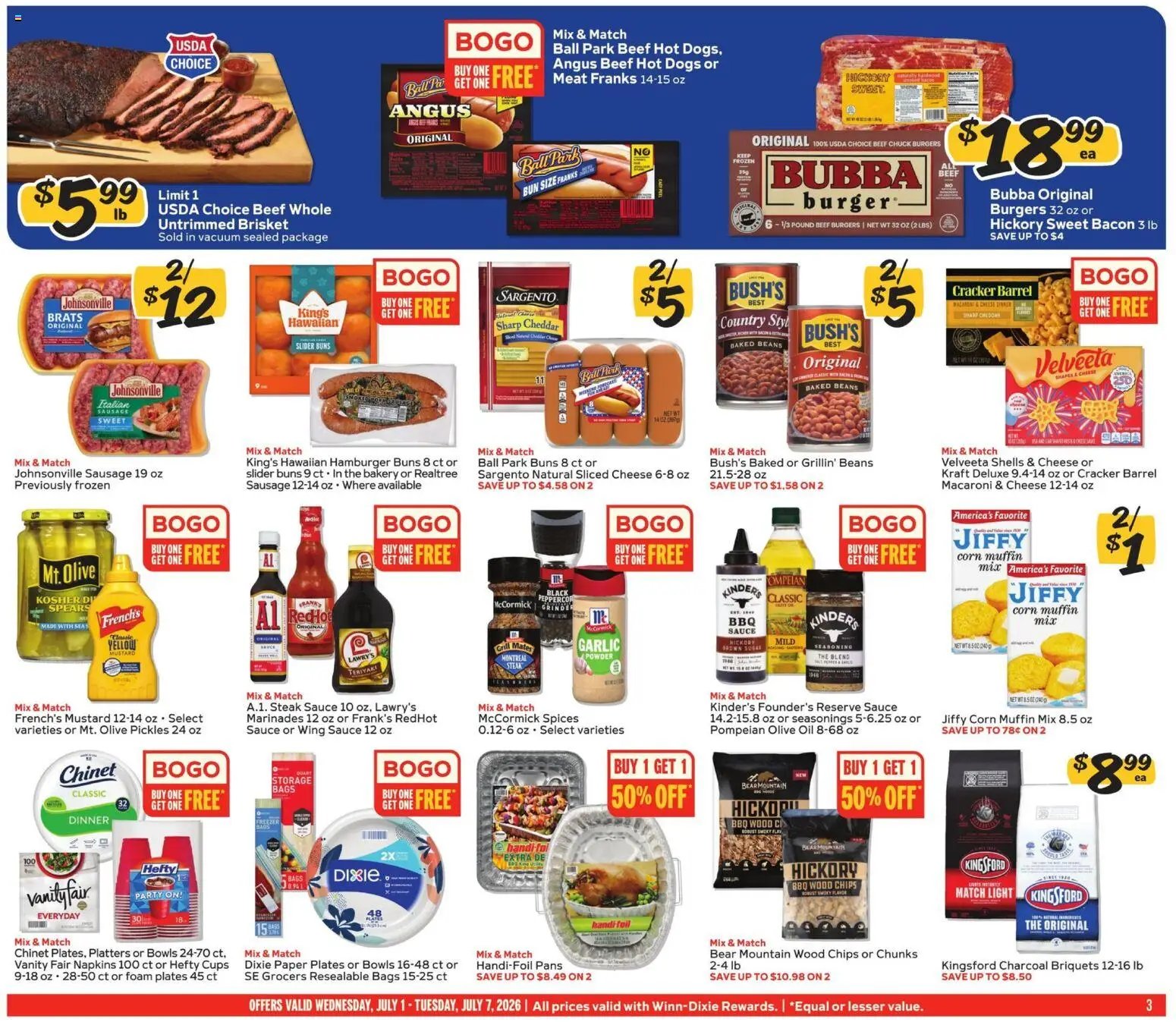 Winn Dixie Weekly Ad