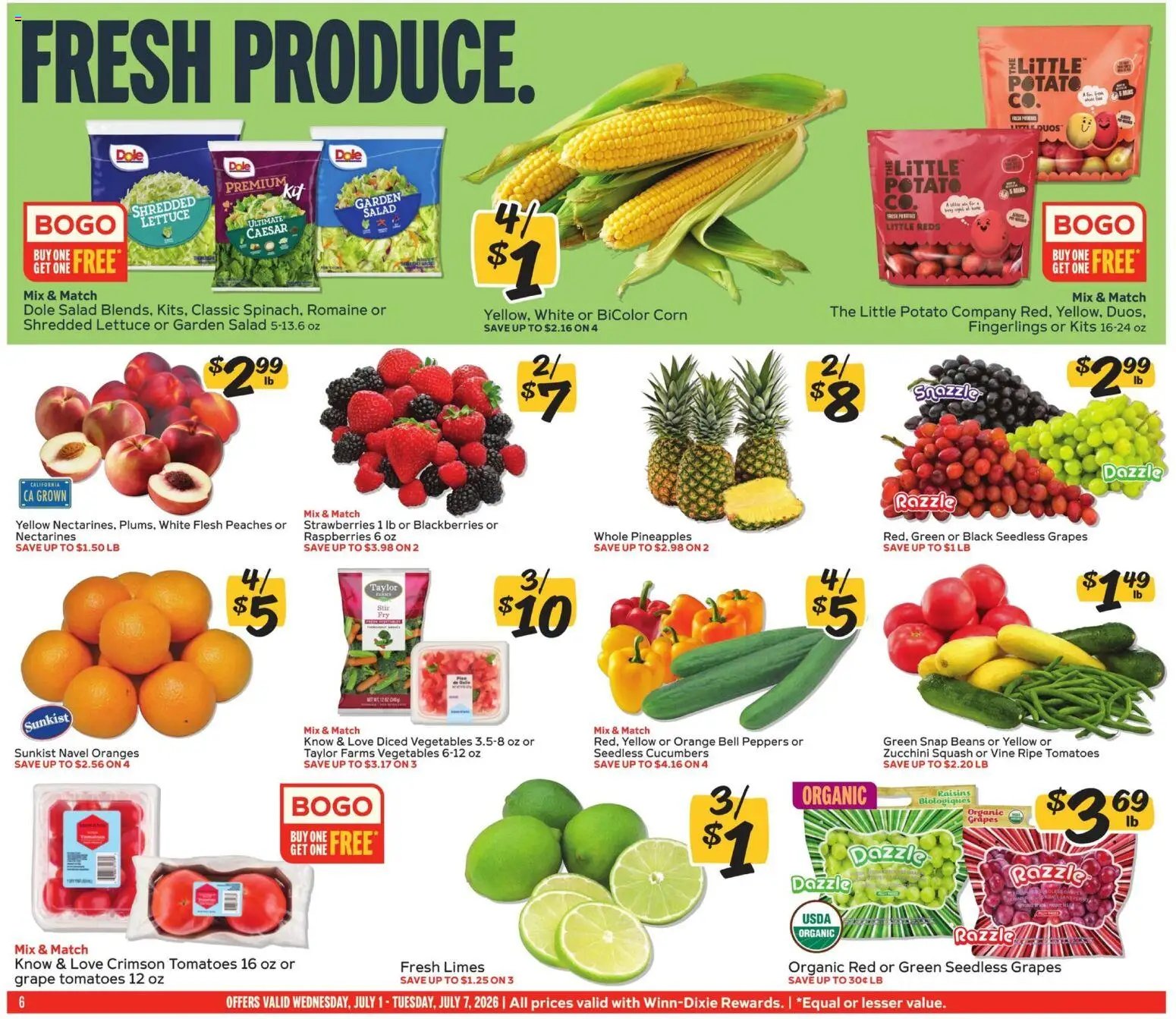 Winn Dixie Weekly Ad