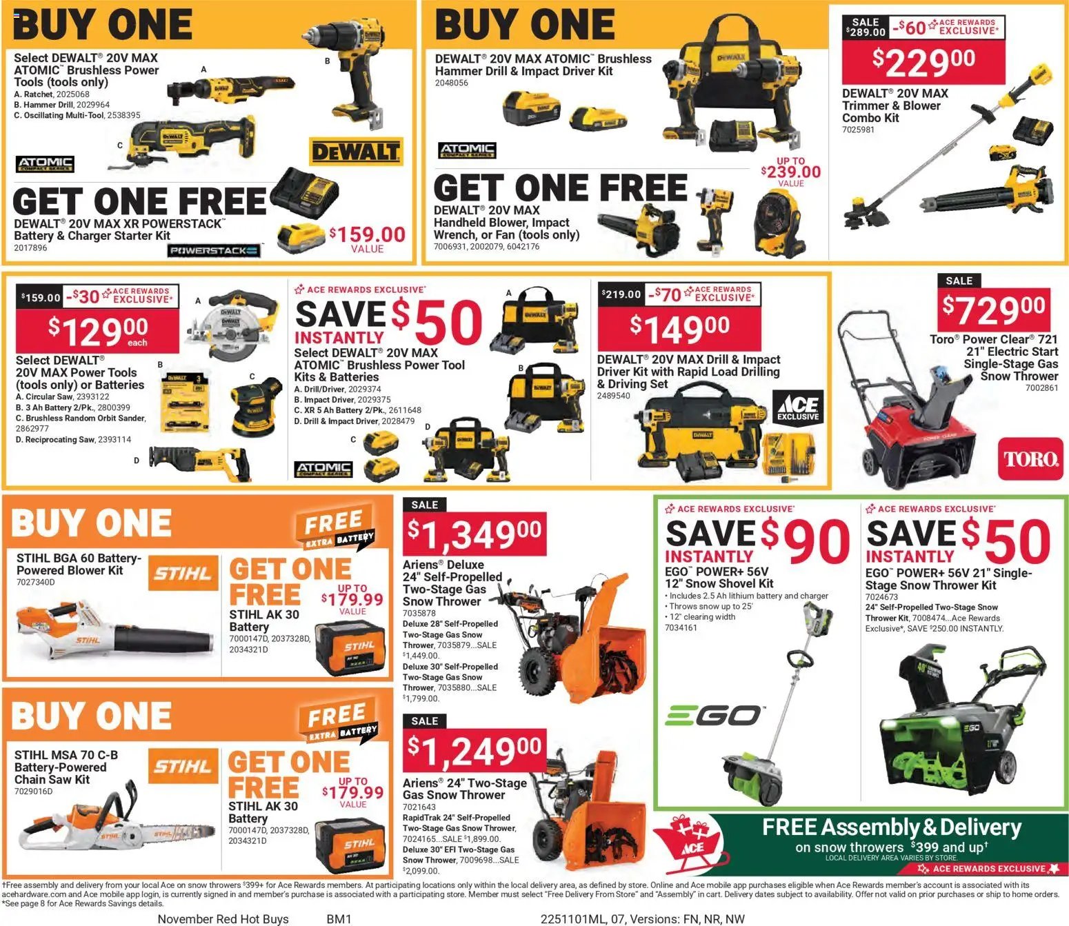 ACE Hardware Red Hot Buys