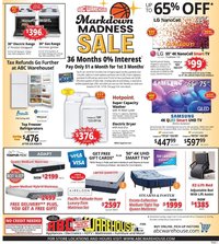 ABC Warehouse Weekly Ad