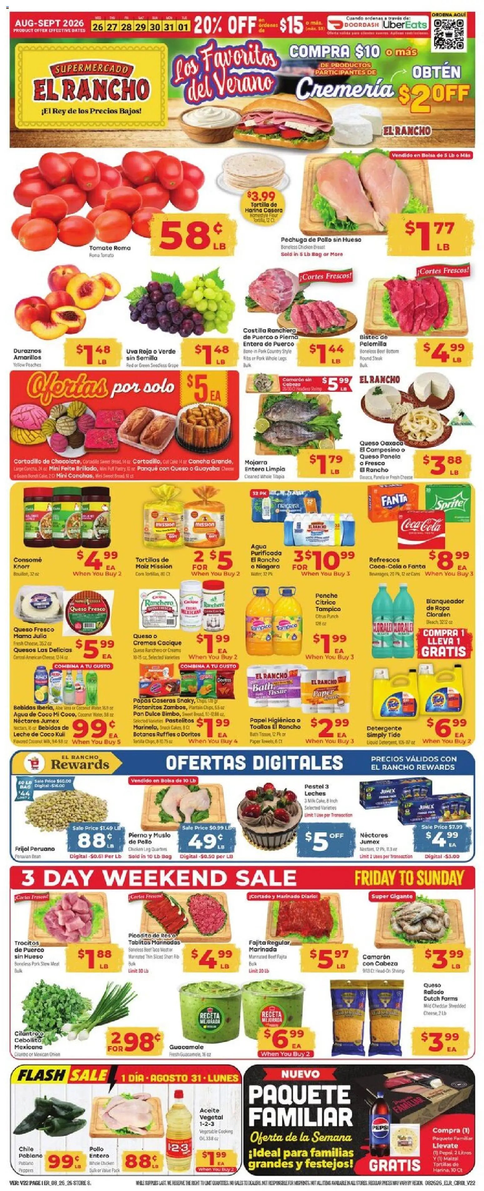 El Rancho Weekly Ad