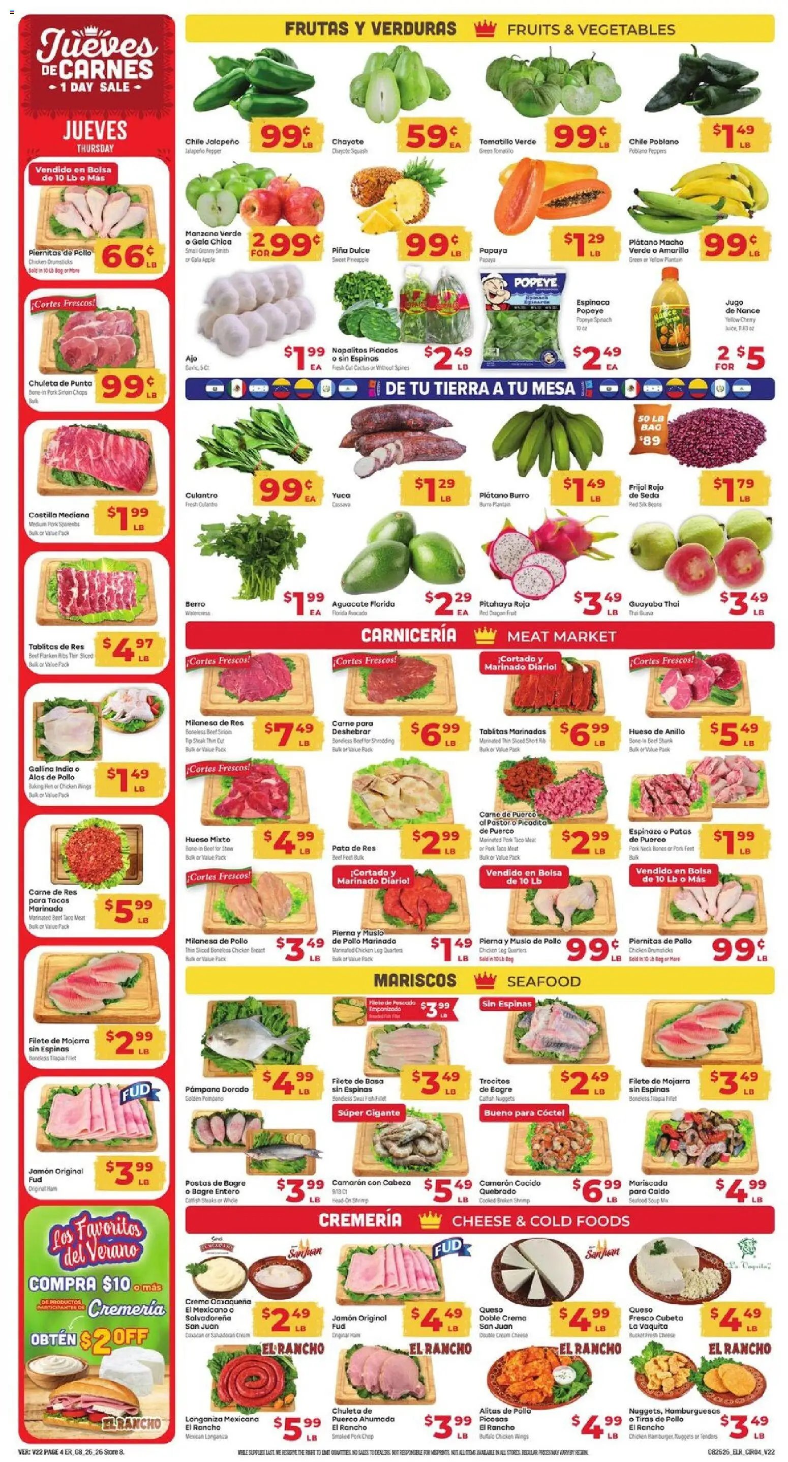 El Rancho Weekly Ad