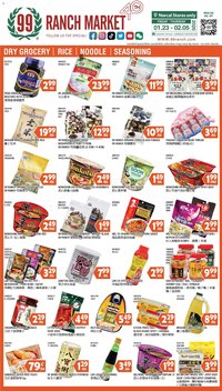 99 Ranch Market Dry Grocery | Rice | Noodle | Seasoning