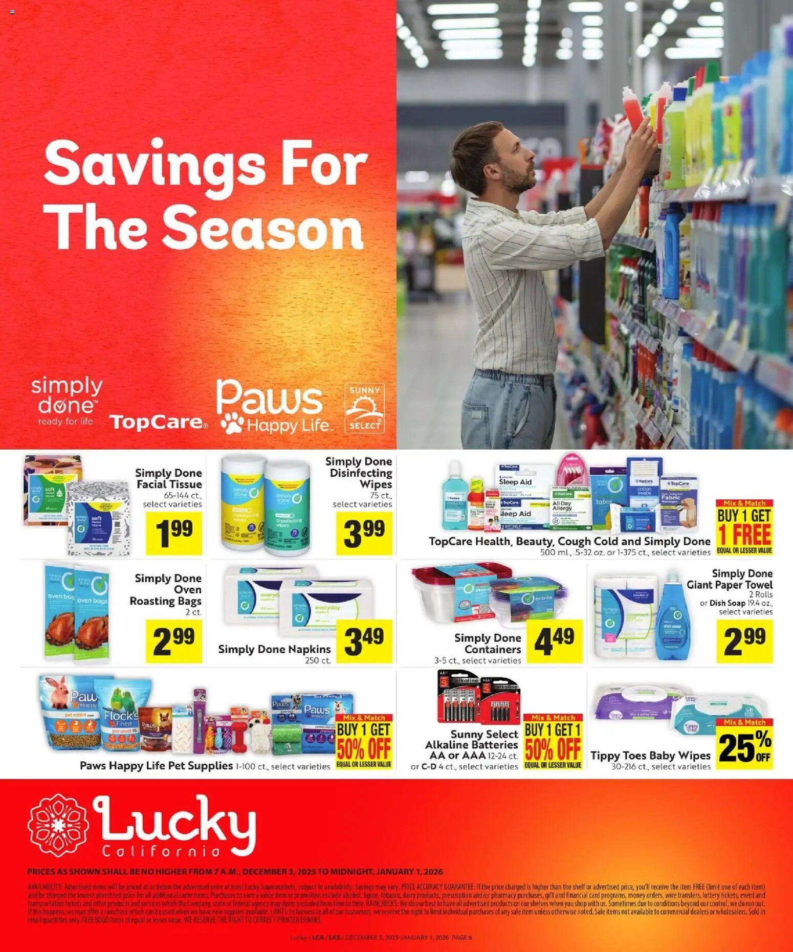 Lucky Supermarkets More Deals Across the Store