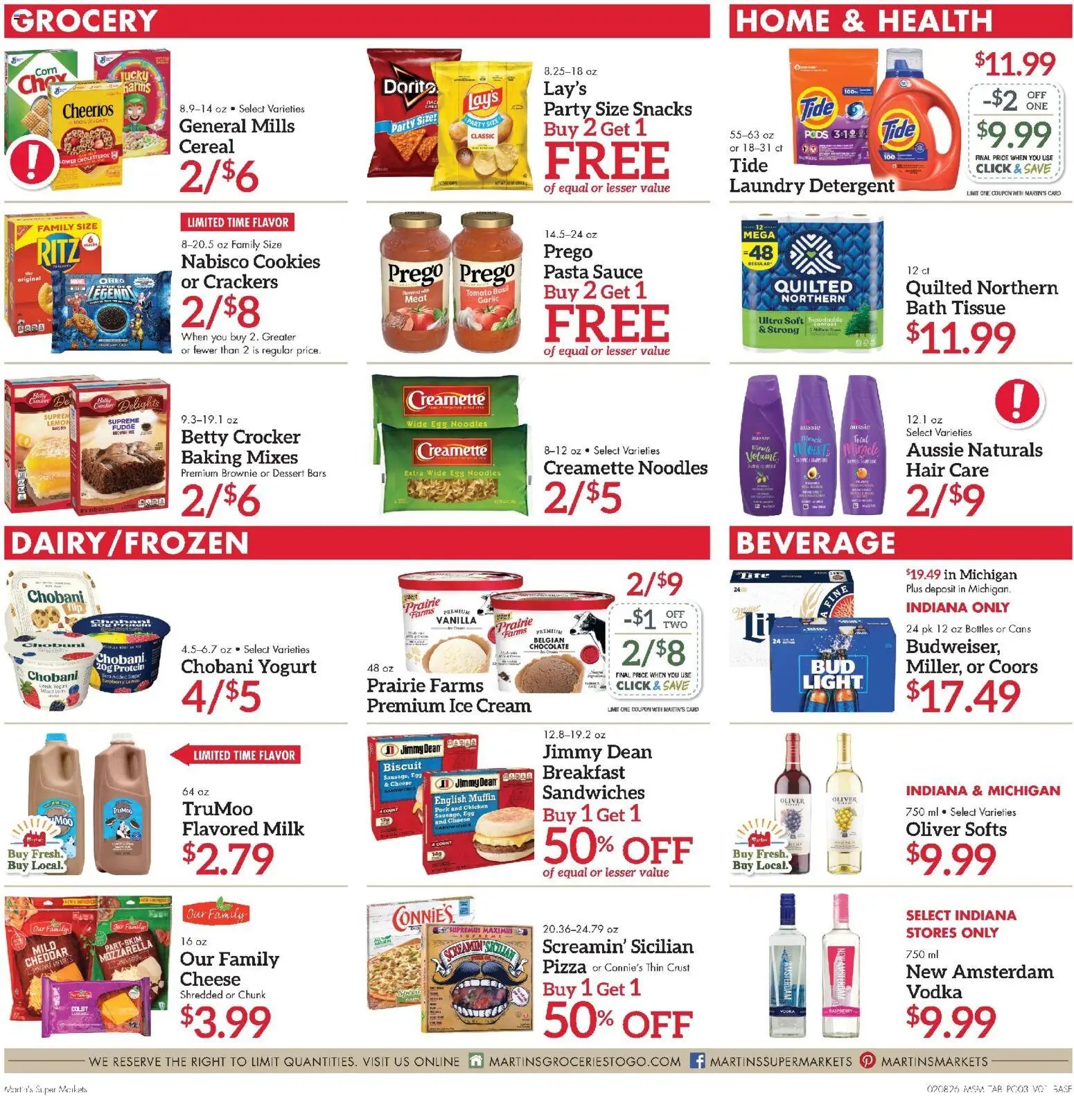 Martin’s Weekly Ad