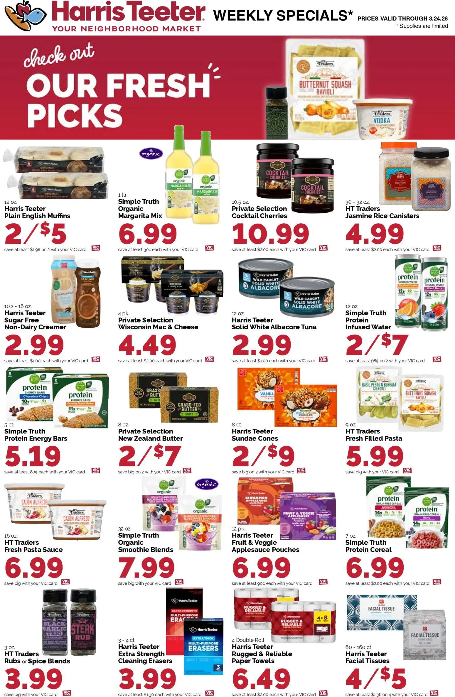 Harris Teeter Weekly Ad - SC