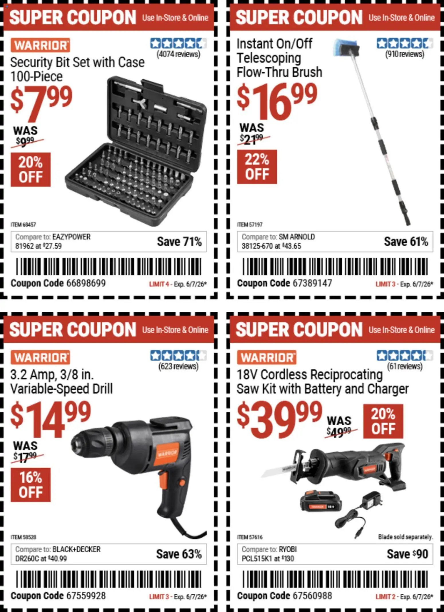 Harbor Freight Weekly Ad