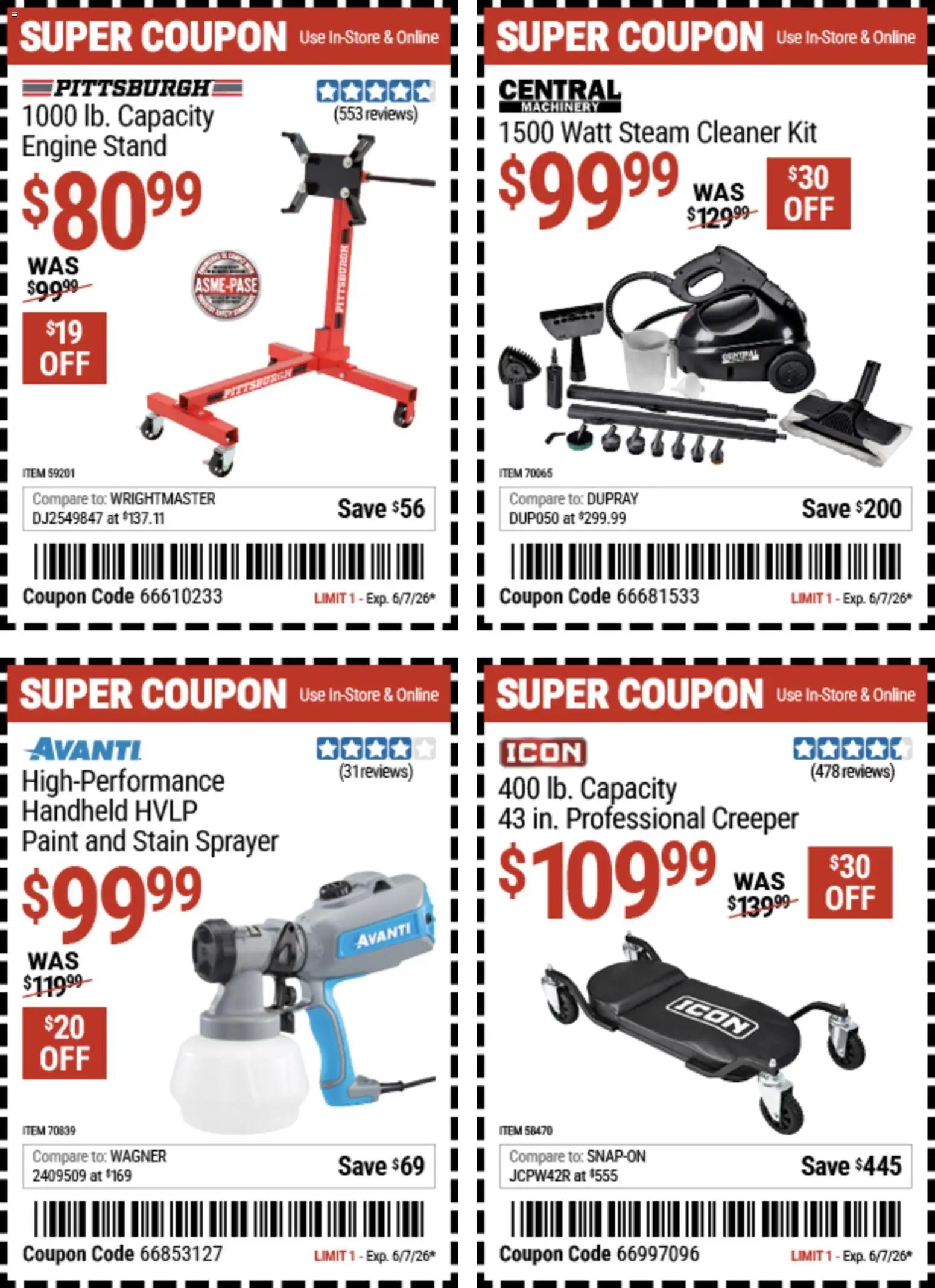 Harbor Freight Weekly Ad