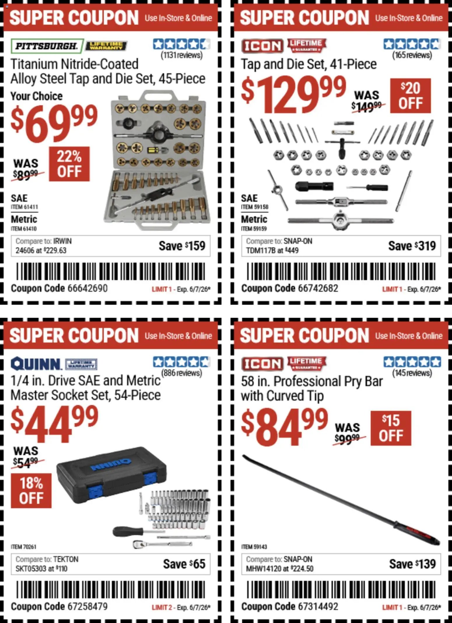 Harbor Freight Weekly Ad