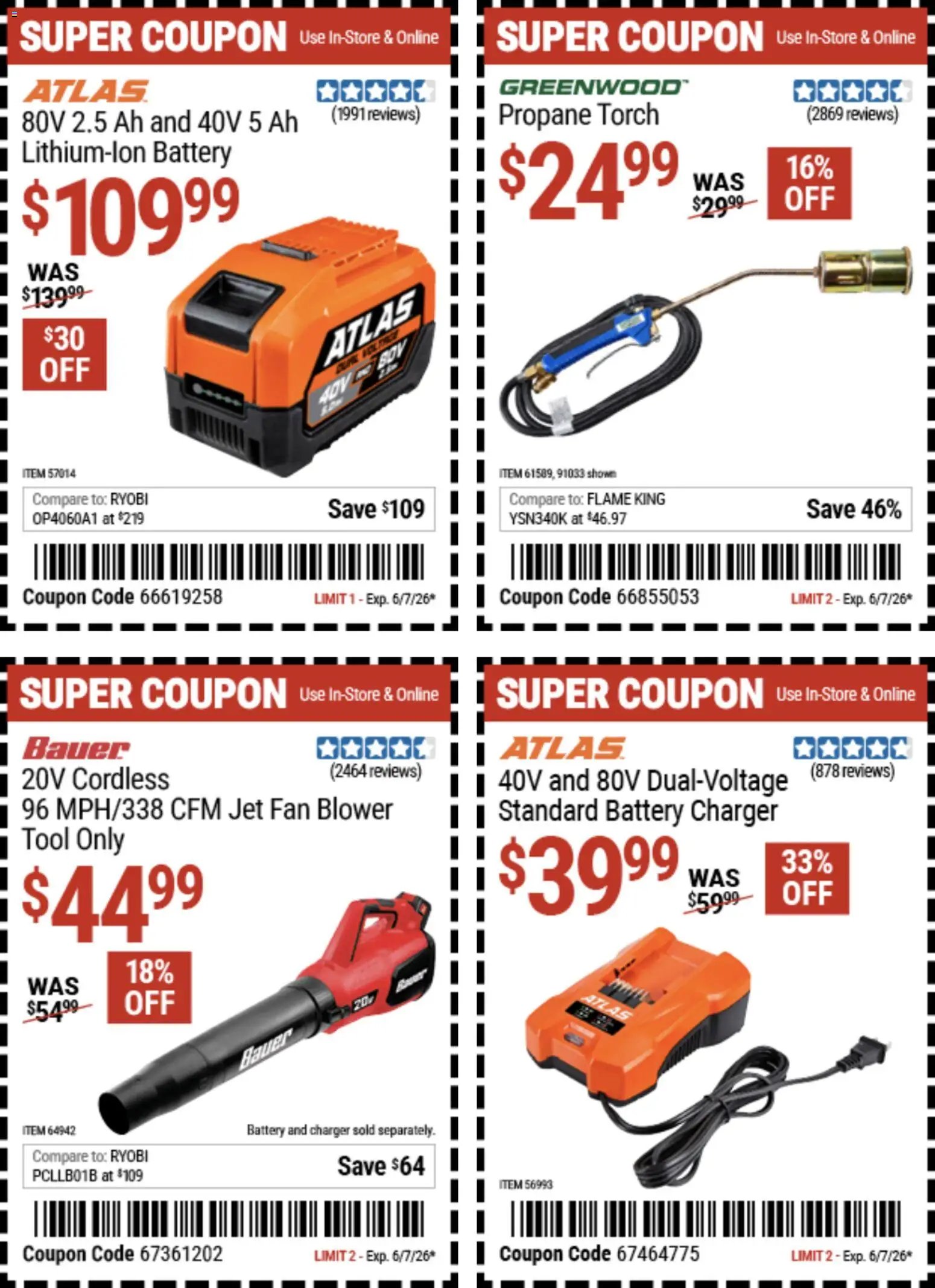 Harbor Freight Weekly Ad