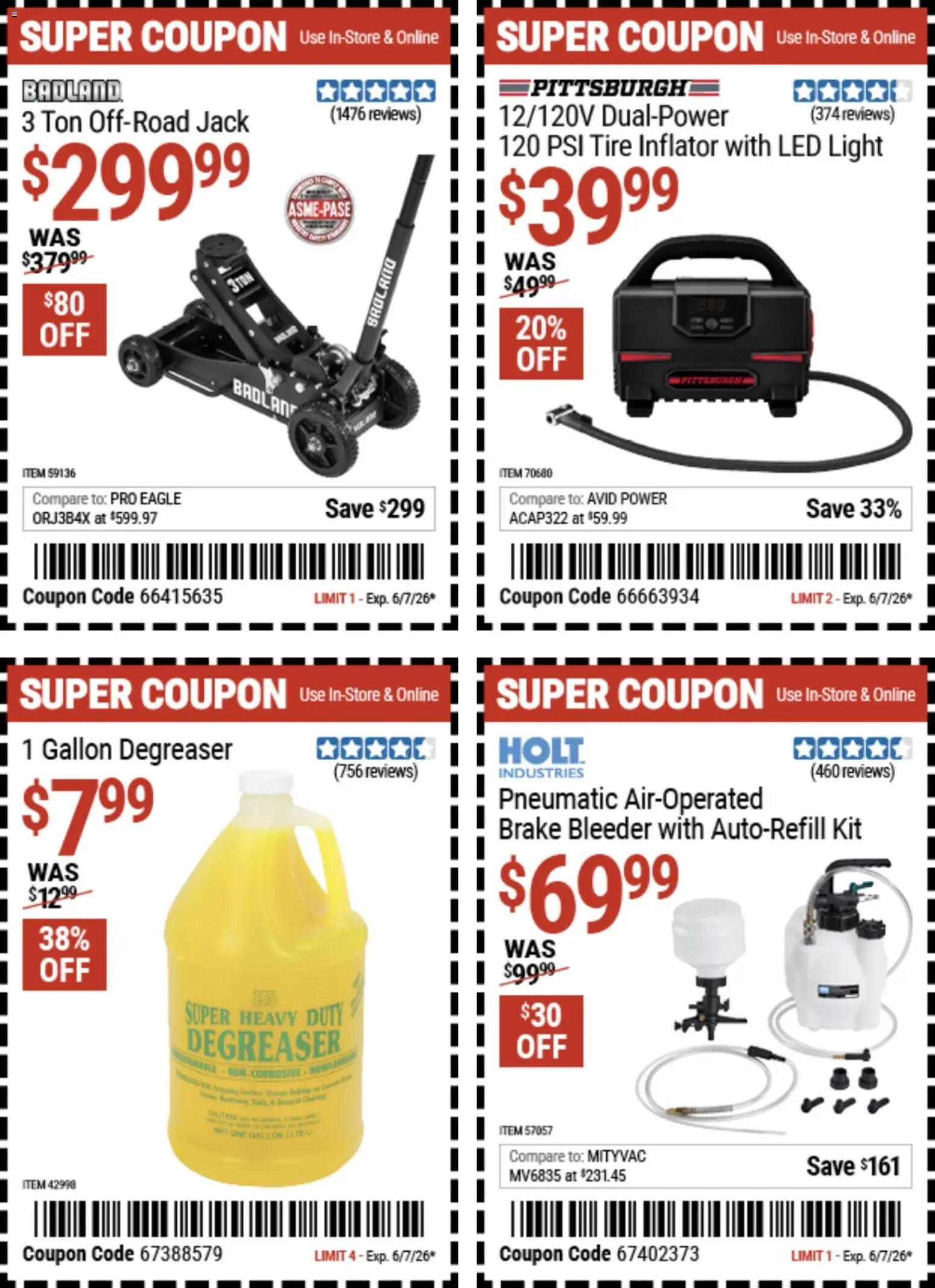 Harbor Freight Weekly Ad