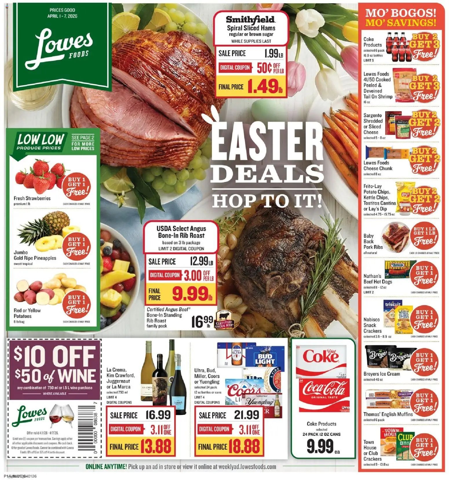 Lowes Foods Weekly Ad - NC