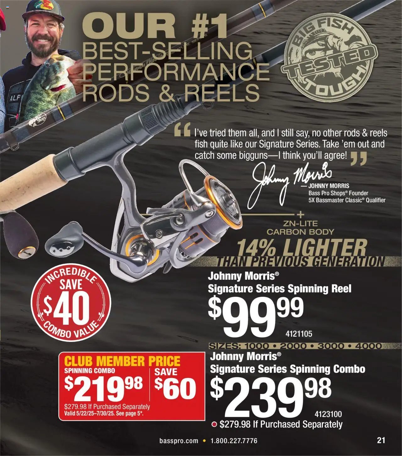 Bass Pro Summer Angler 25