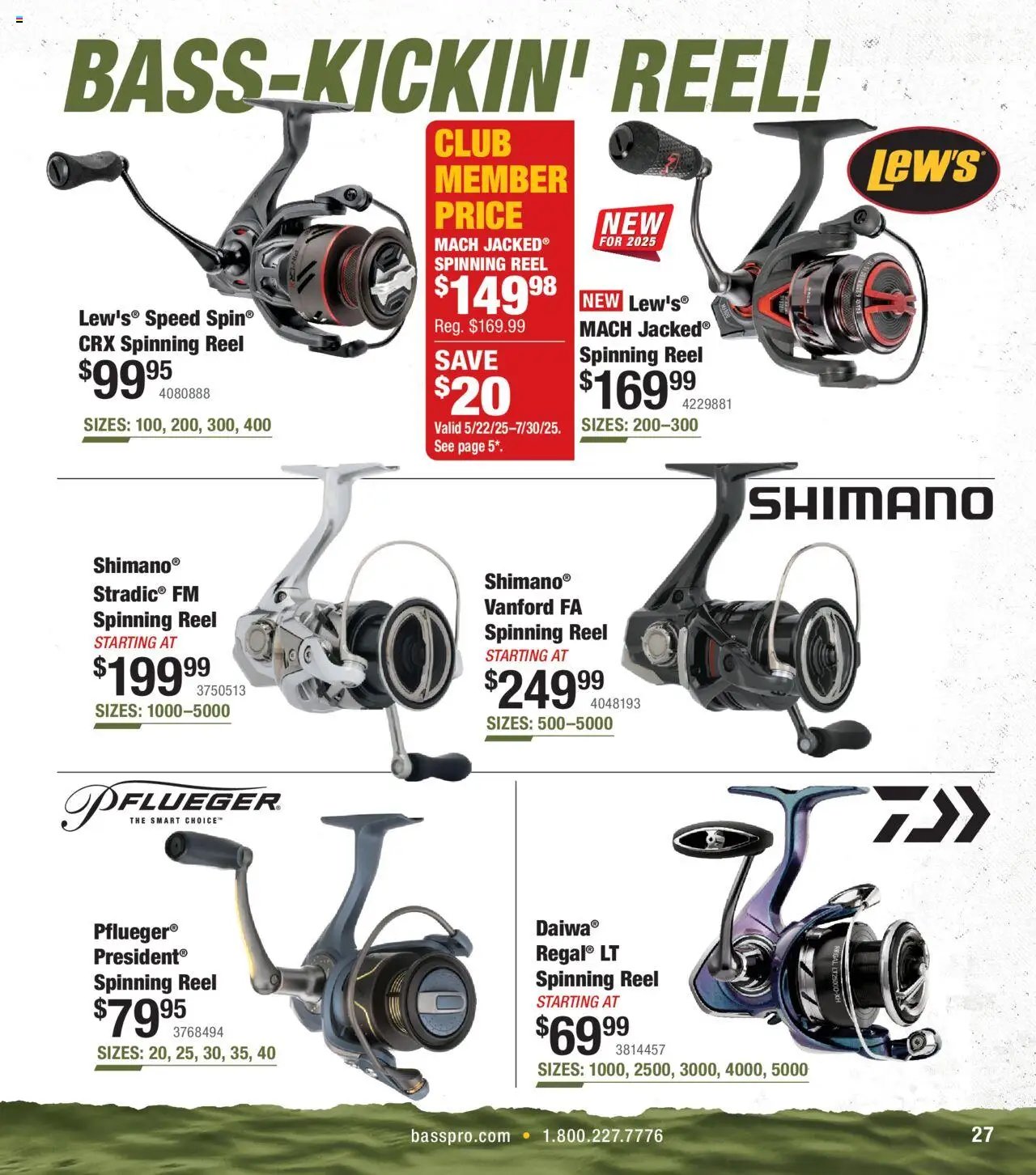 Bass Pro Summer Angler 25