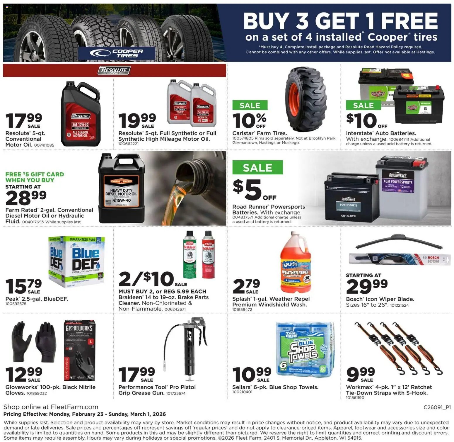 Mills Fleet Farm Weekly Ad