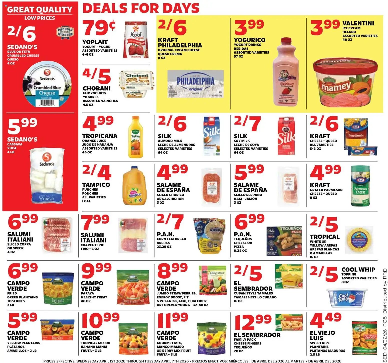 Sedano's Weekly Ad