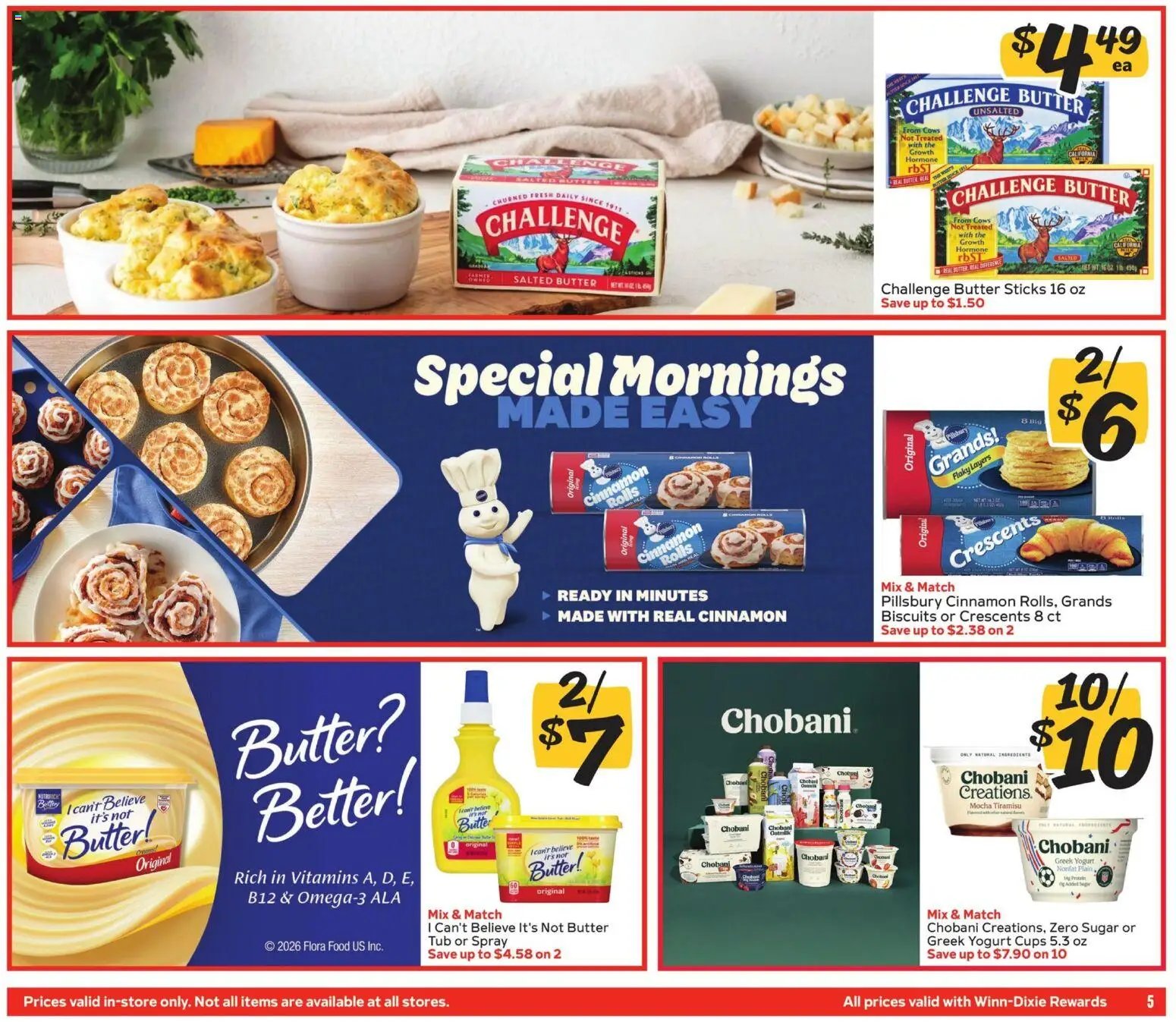 Winn Dixie In-Store Flyer