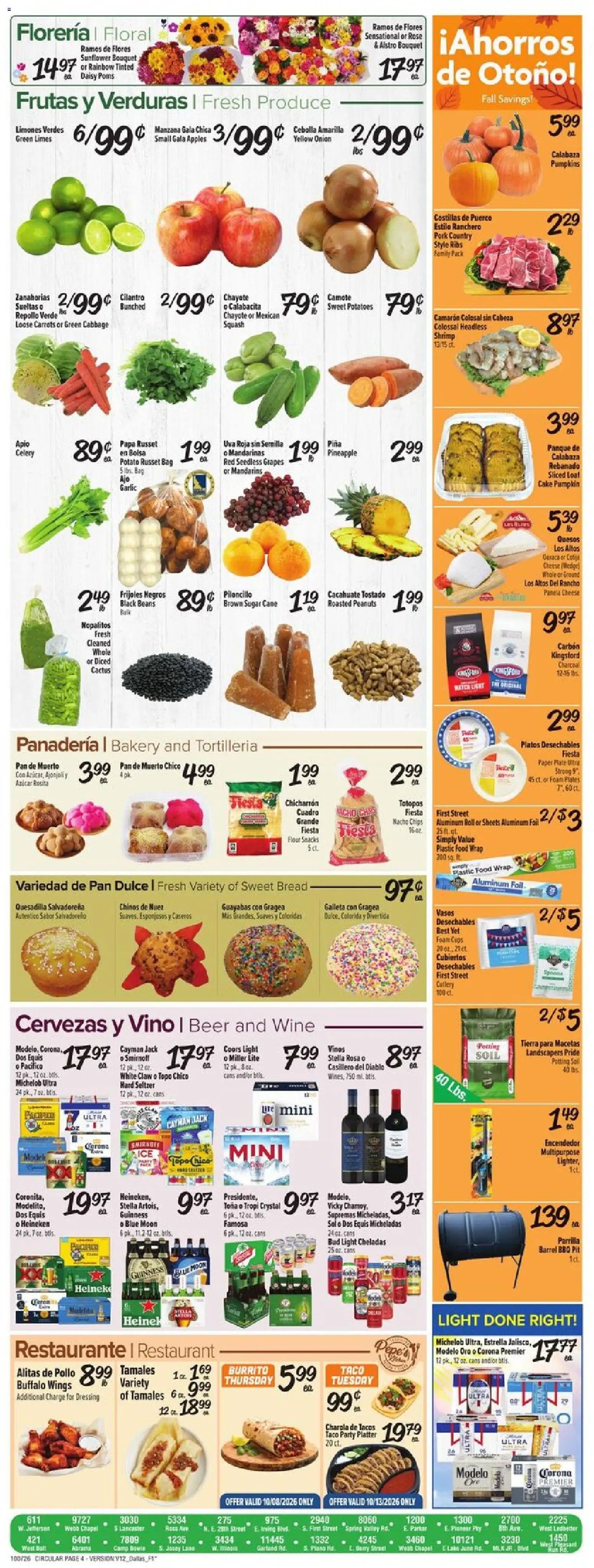 Fiesta Mart Weekly Ad