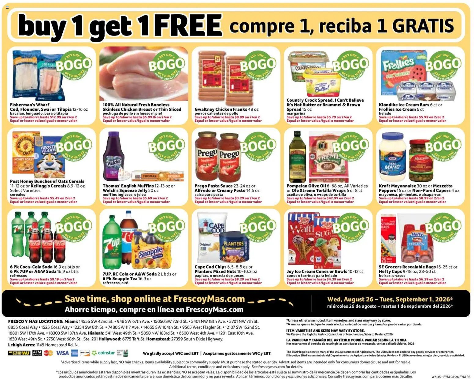 Fresco y Más Weekly Ad