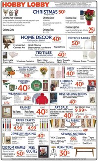 Hobby Lobby Weekly Ad