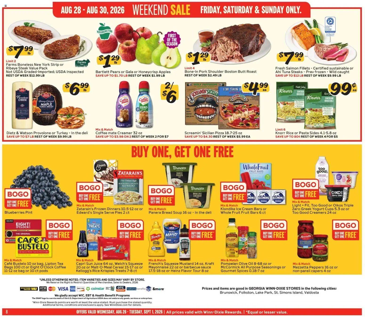 Winn Dixie Weekly Ad