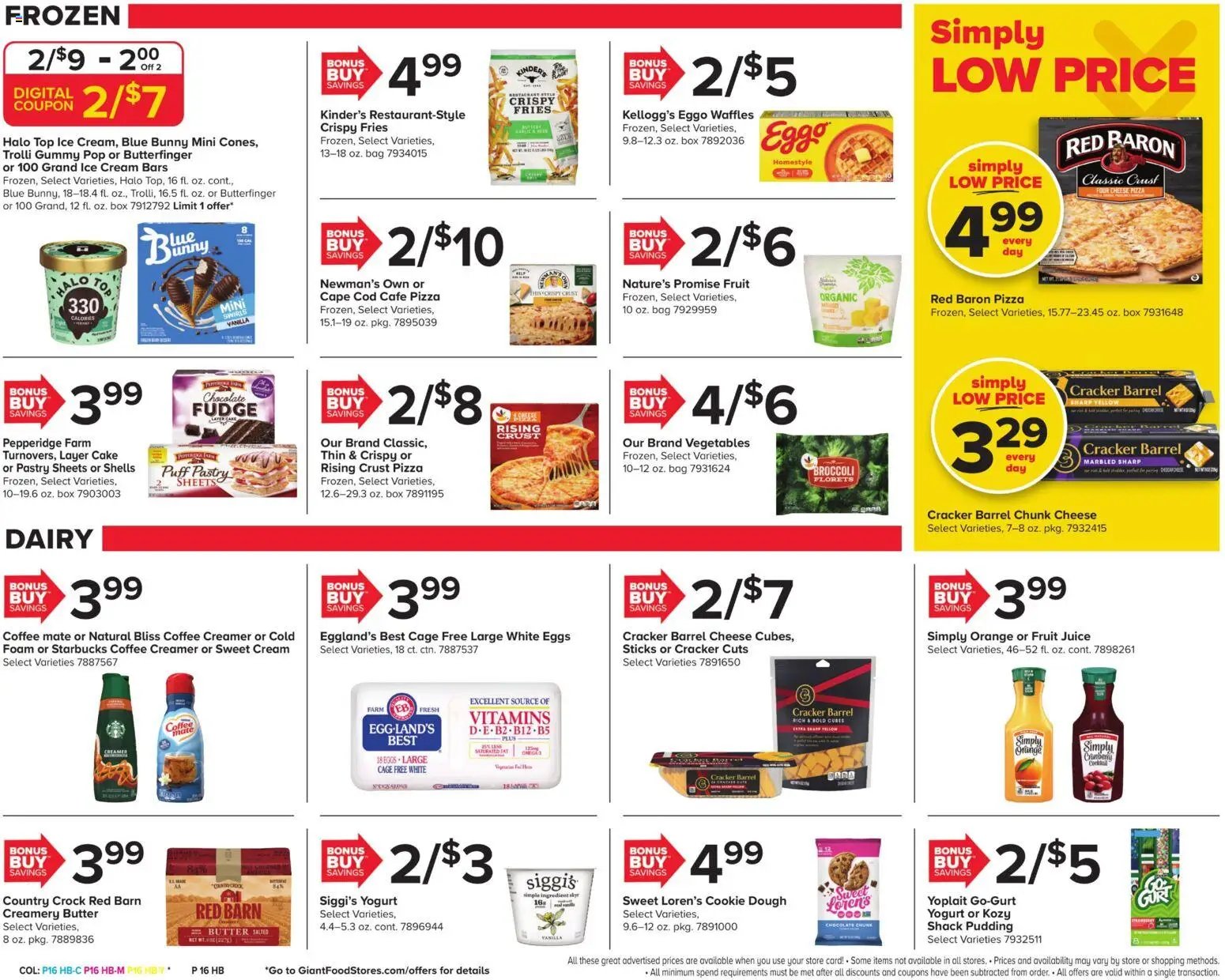 Giant Weekly Ad