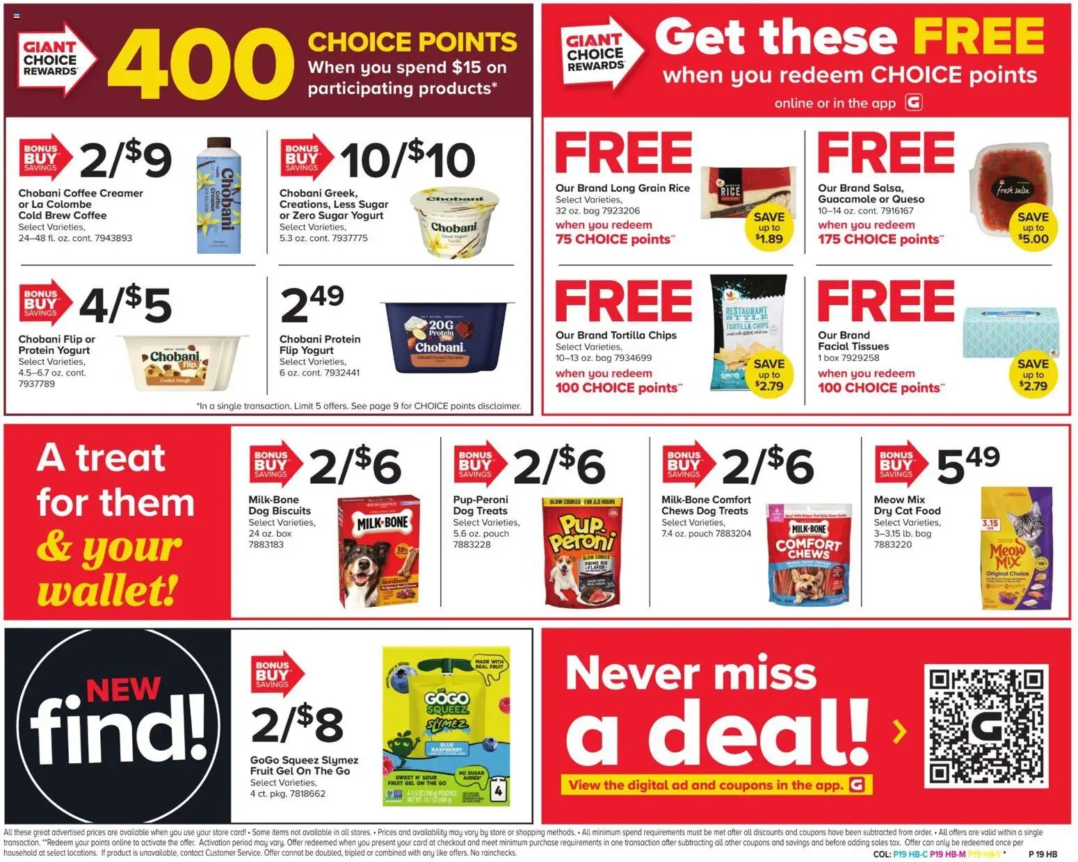 Giant Weekly Ad