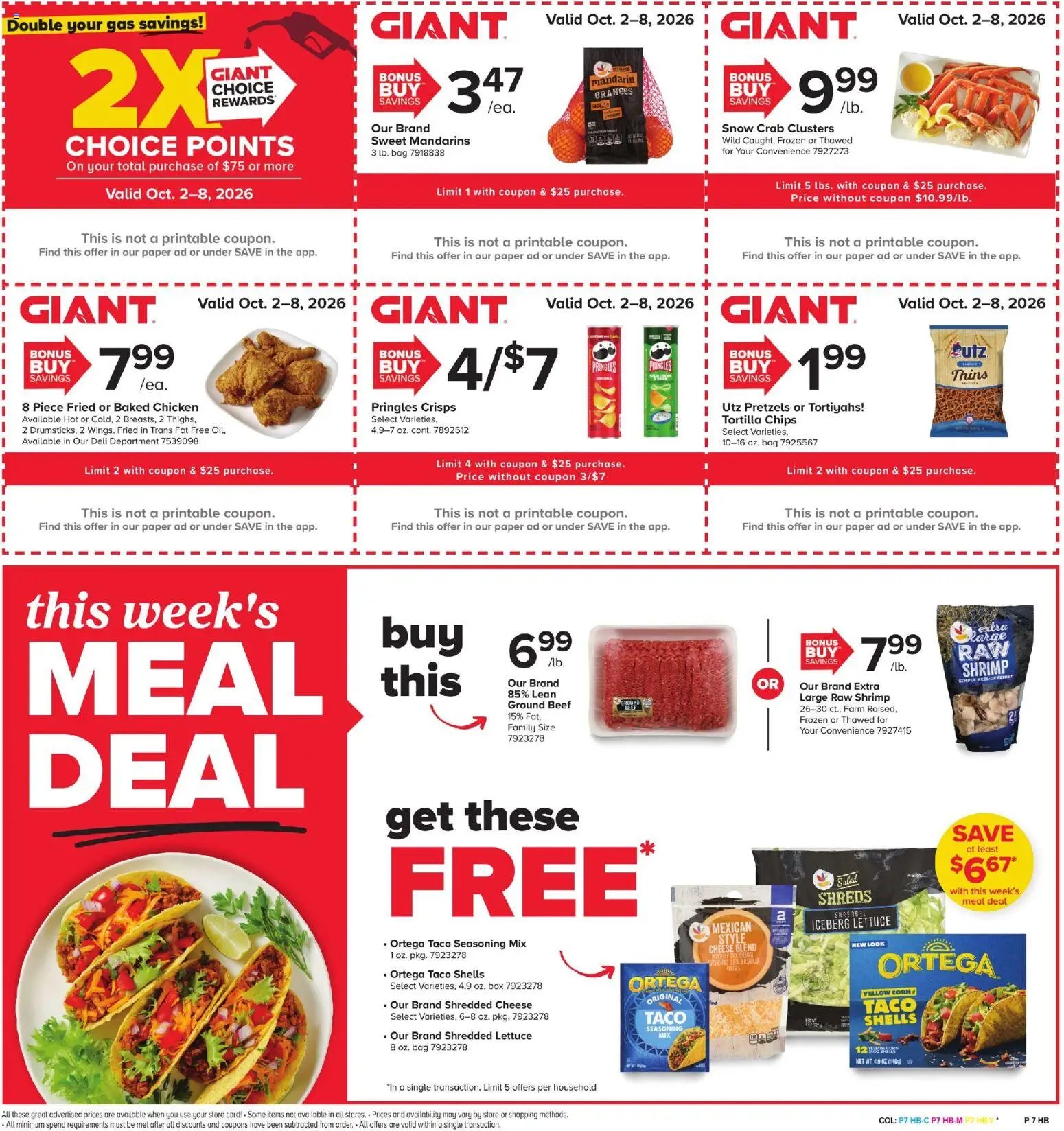Giant Weekly Ad
