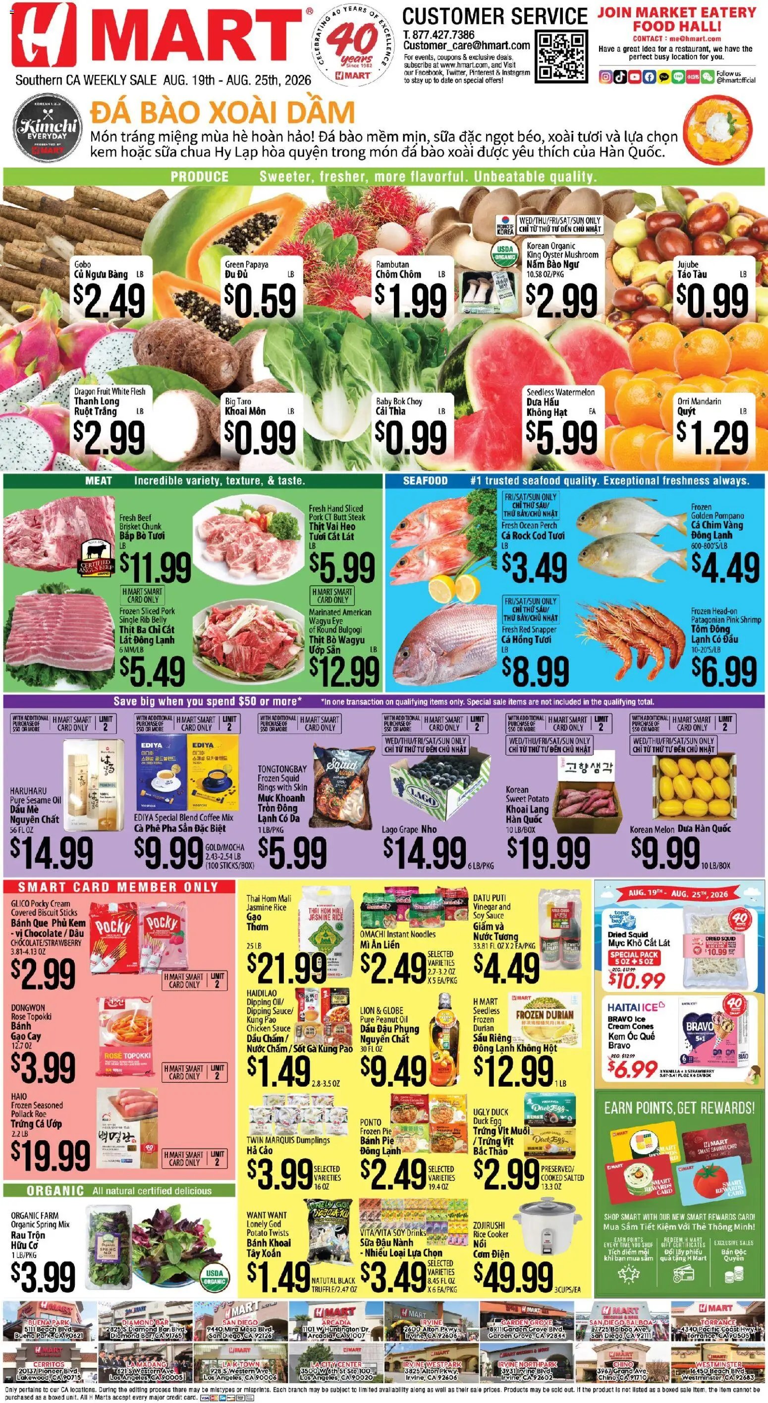 Hmart Weekly Ad VIETNAMESE