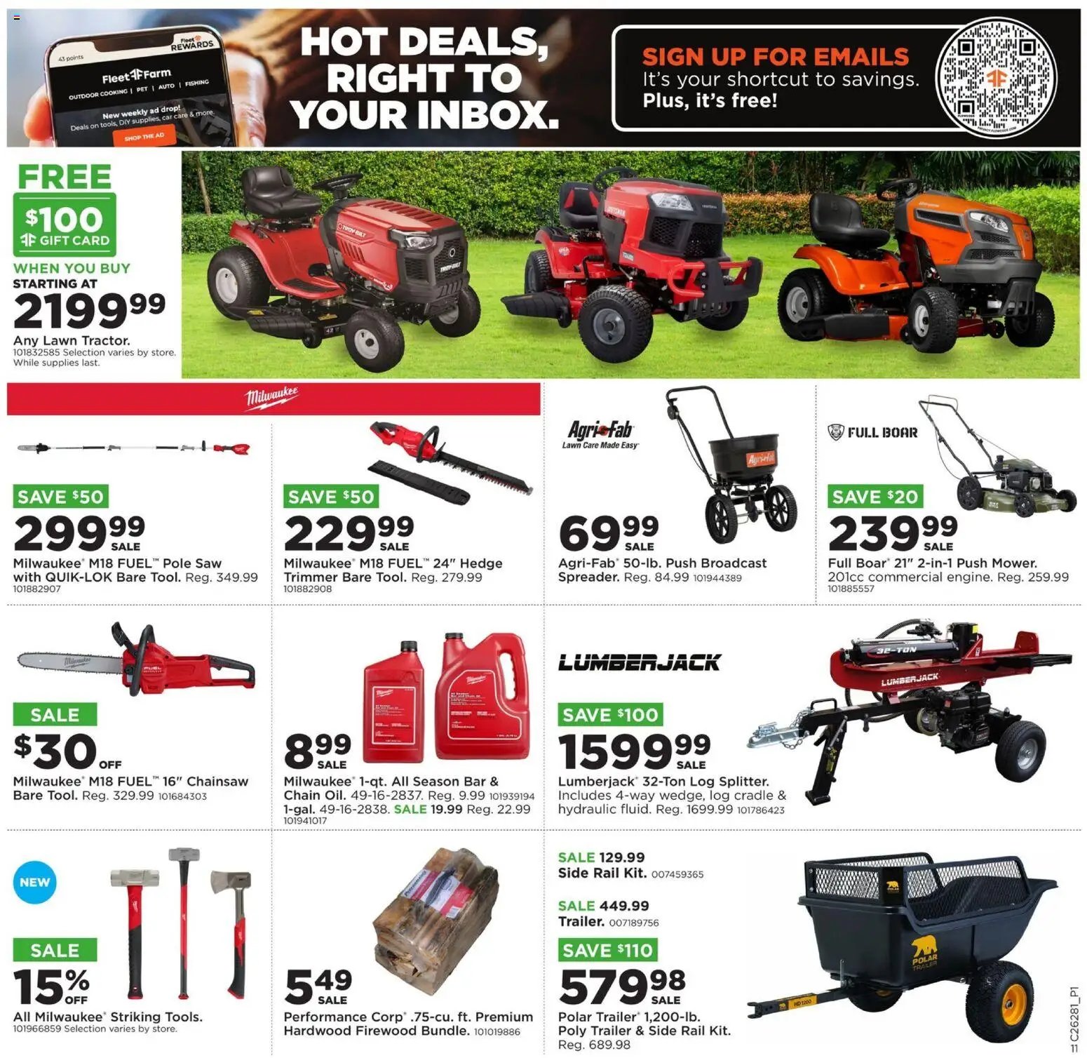 Mills Fleet Farm Weekly Ad