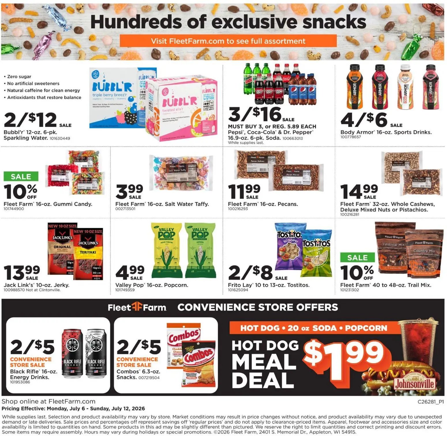 Mills Fleet Farm Weekly Ad