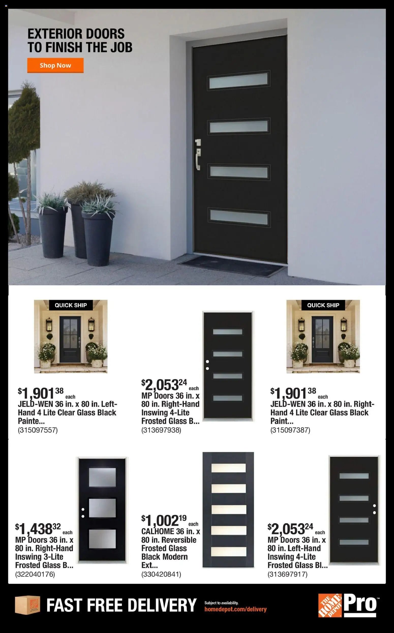 Home Depot Shop Pro Ad